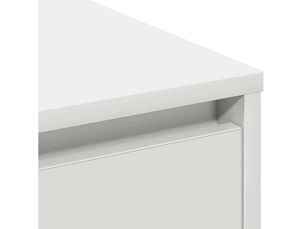 Credenza LED bianca - 71x34,5x75 cm, legno ingegnerizzato