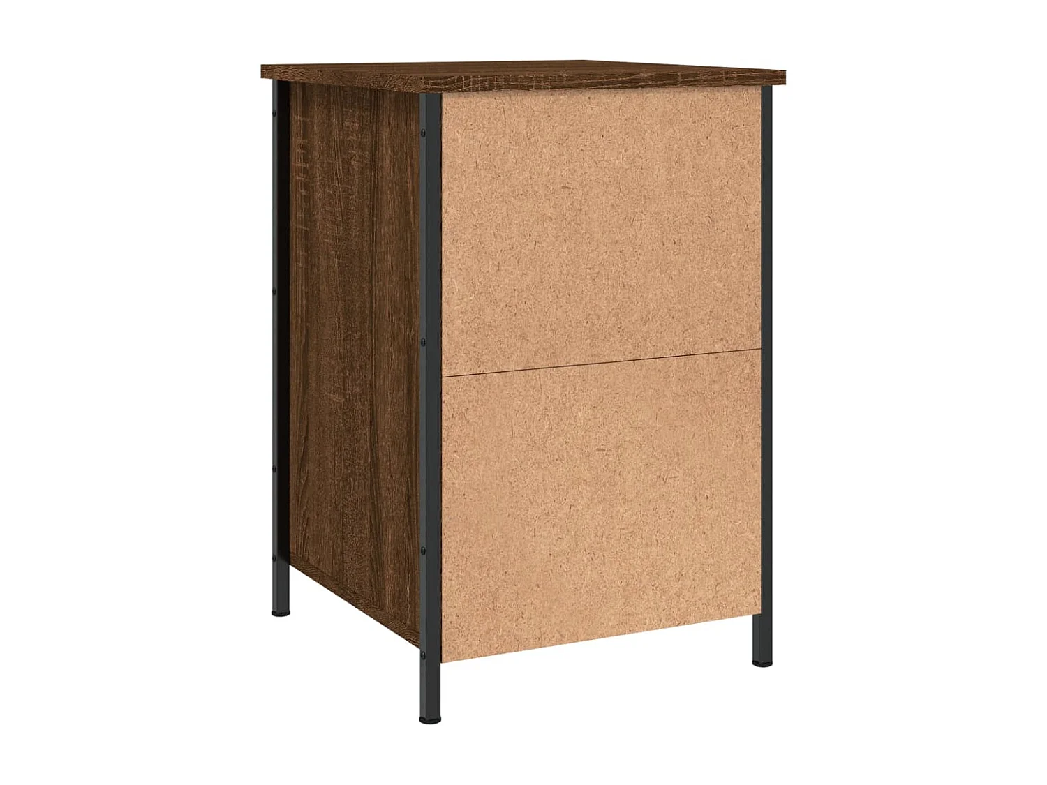 Mesitas de noche 2 piezas Roble Marrón 40x42x60cm Madera de Ingeniería