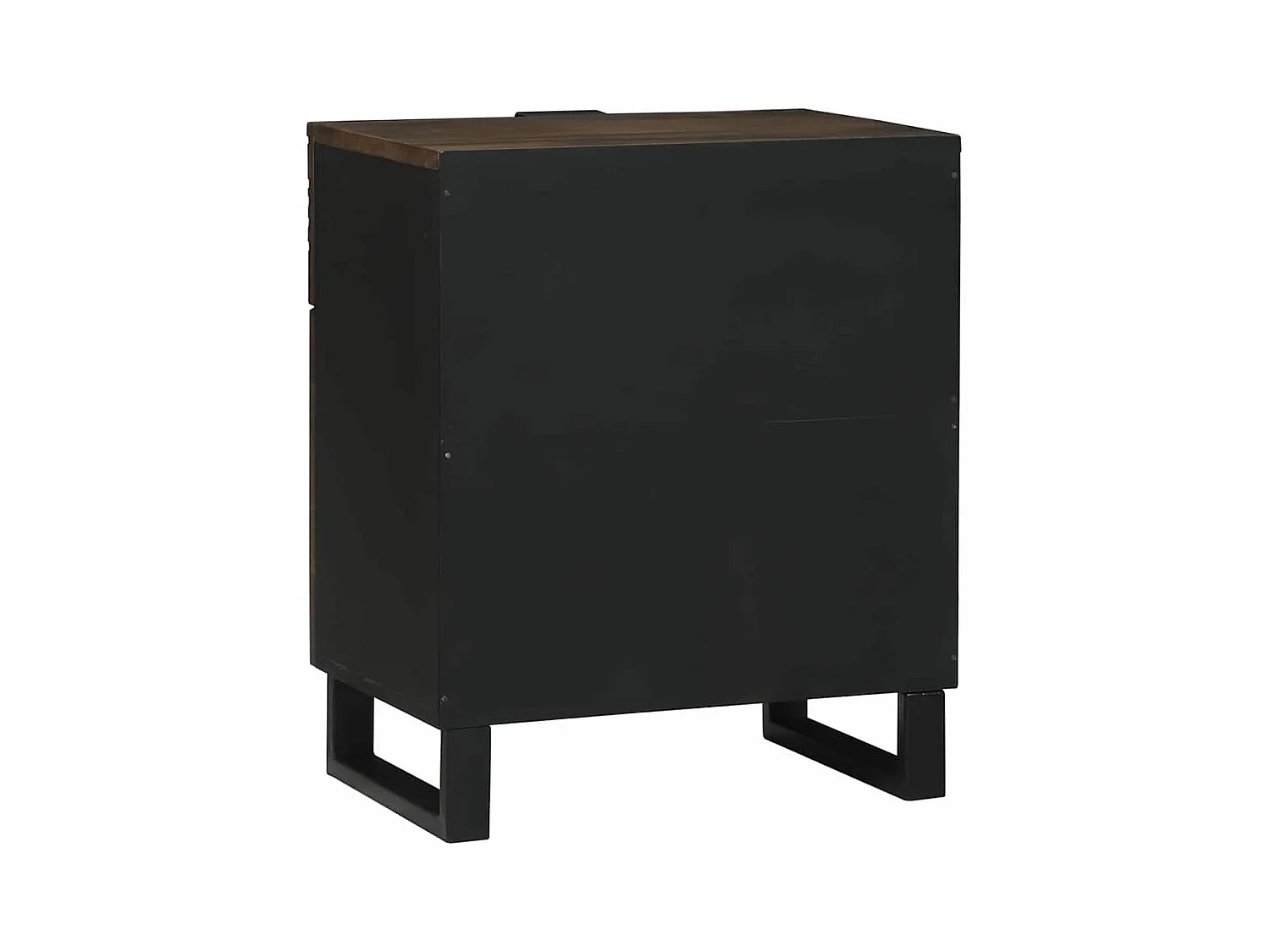 Cabinet de chevet - 50x33x60 cm, fait en bois de manguier massif