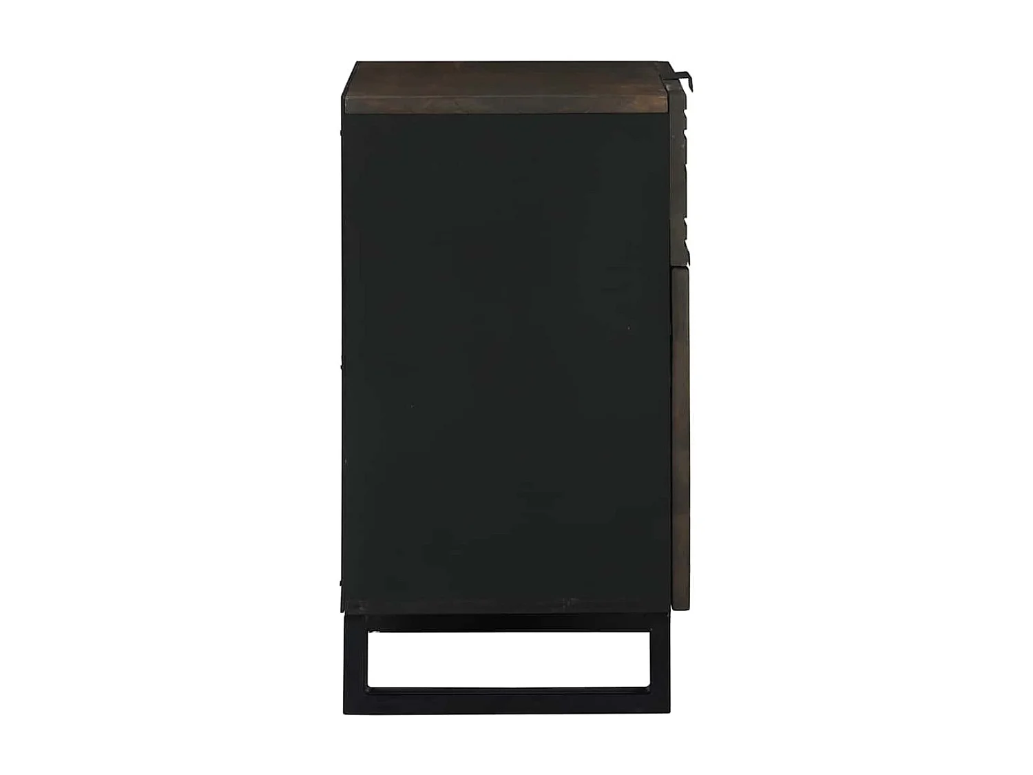 Cabinet de chevet - 50x33x60 cm, fait en bois de manguier massif