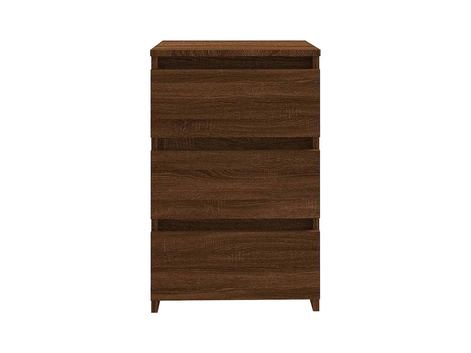 Table de chevet Chêne marron 40x35x62,5 cm Bois d'ingénierie