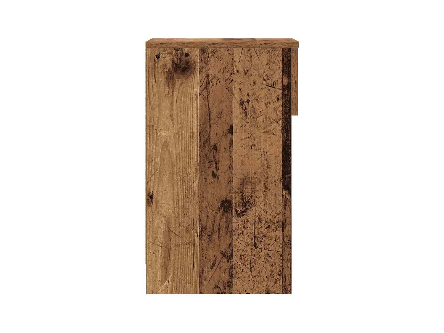 Tables de chevet avec tiroir 2 pcs vieux bois 20x36x60 cm