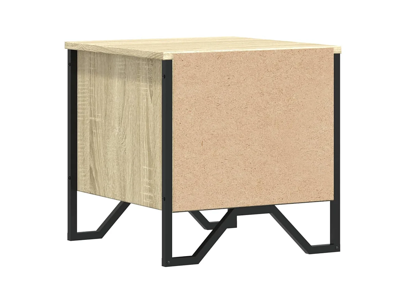 Table de chevet chêne sonoma 40x41x40 cm bois d'ingénierie