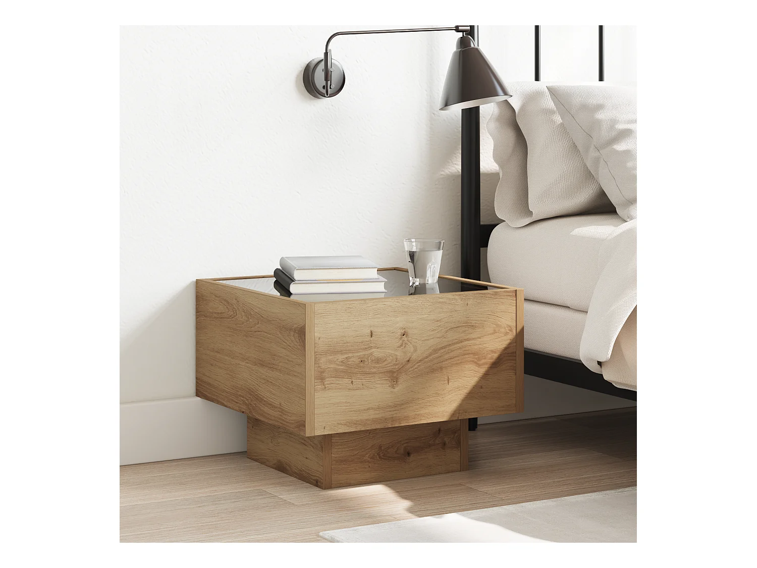 Armoire de rangement chêne artisanal 40 x 40 x 30 cm