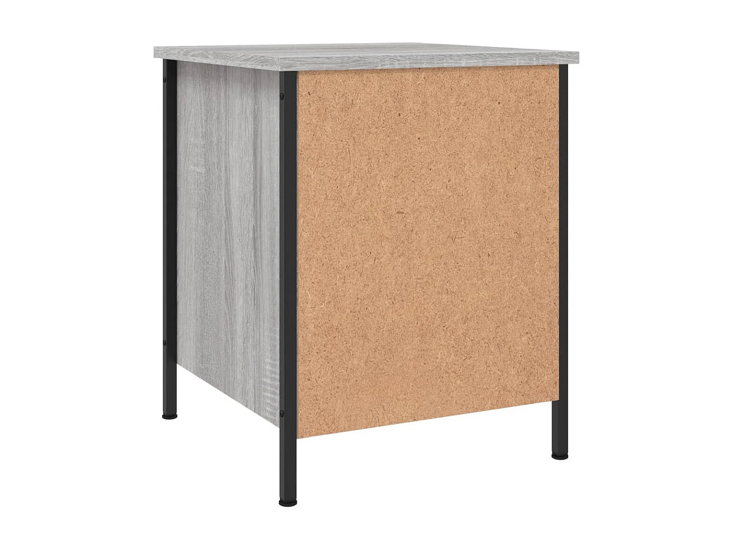 Mesitas de noche 2 piezas gris sonoma 40x42x50cm madera de ingeniería