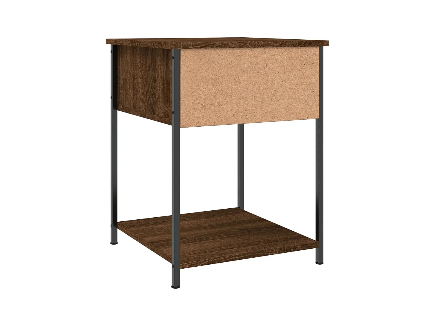 Tables de chevet 2 pcs chêne marron 44x45x58 cm bois ingénierie