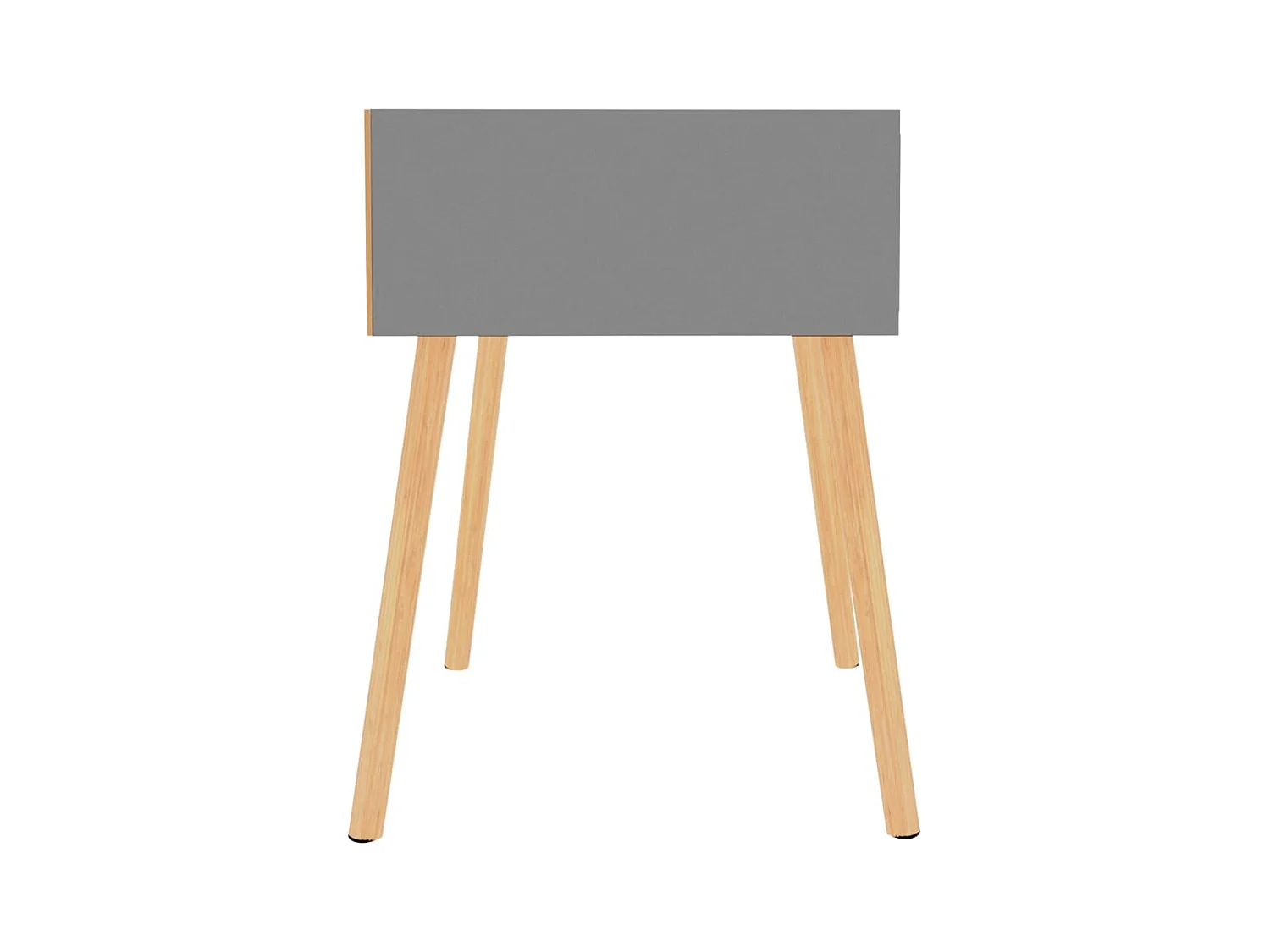 Tables de chevet 2 pcs Gris 40x40x56 cm Bois d'ingénierie