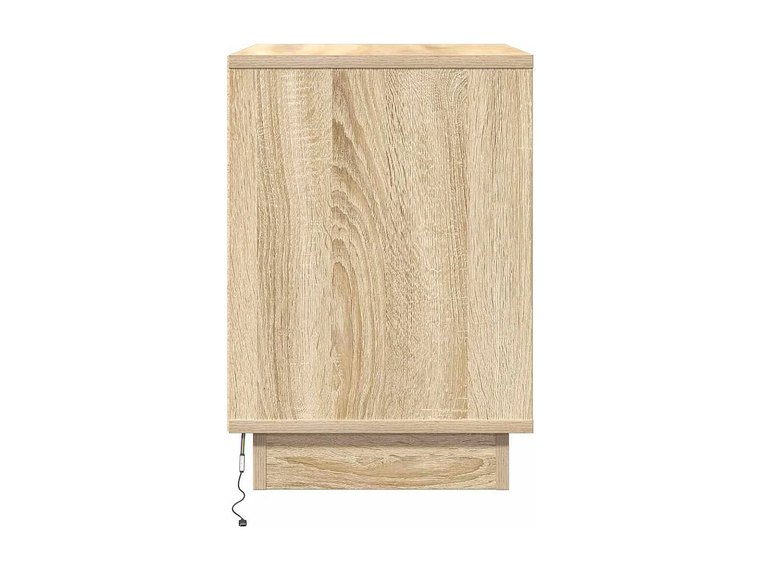 Nachtkastje met LED Sonoma Eiken 50x34,5x50 cm