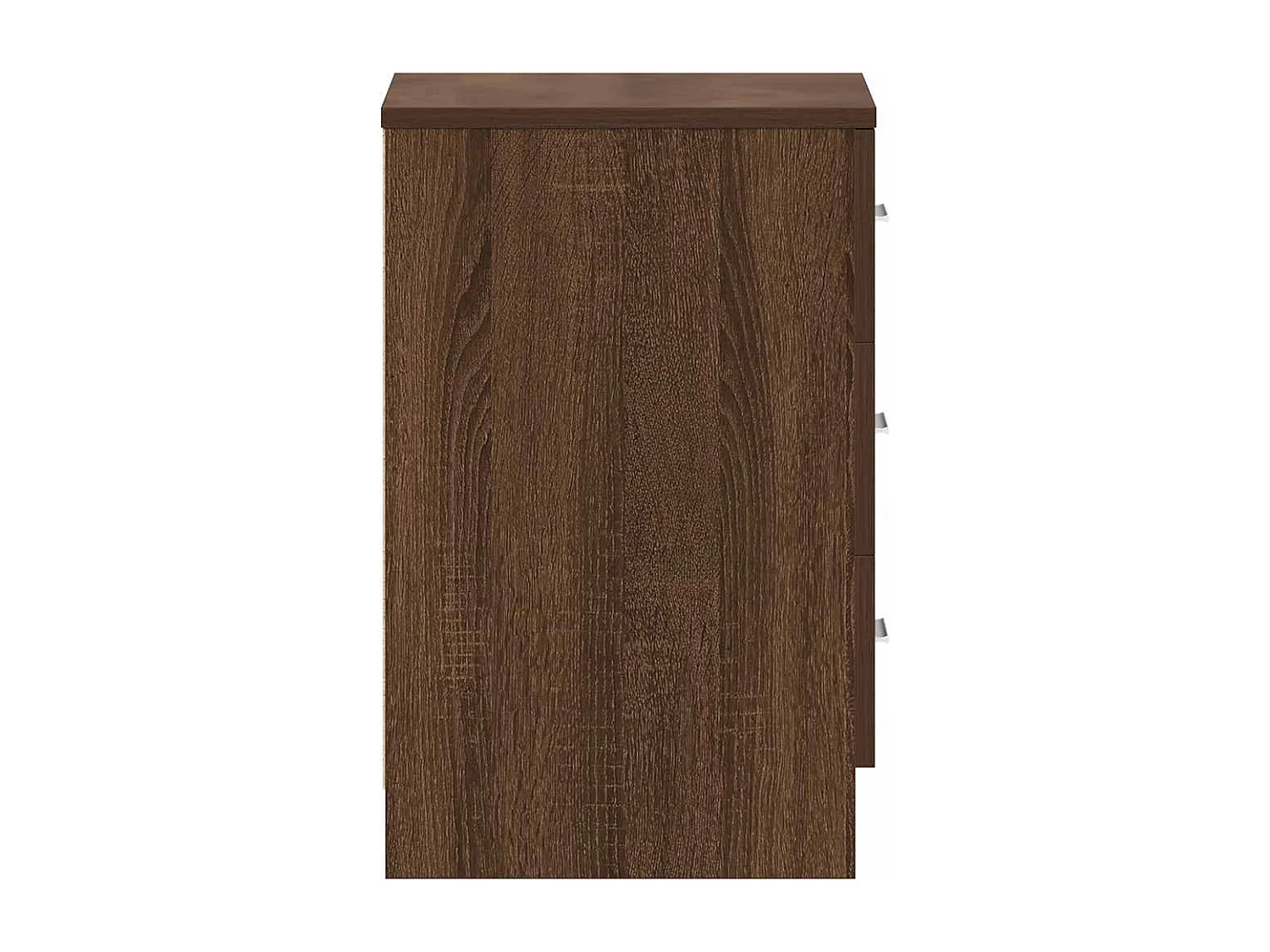 Table de chevet Chêne marron 38x35x56 cm Bois d'ingénierie