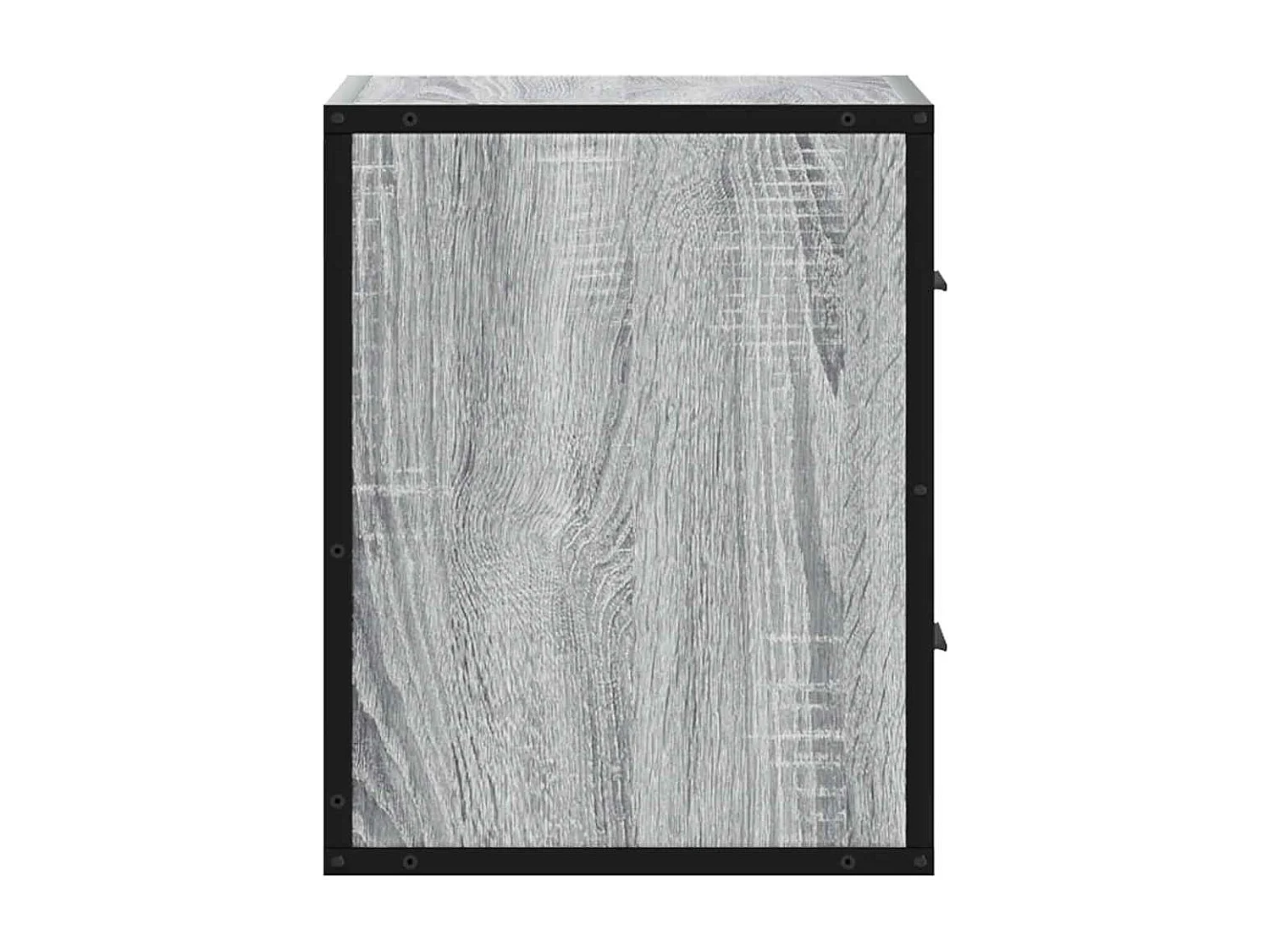 Mesitas de noche de pared 2 piezas gris sonoma 40x31x39,5 cm