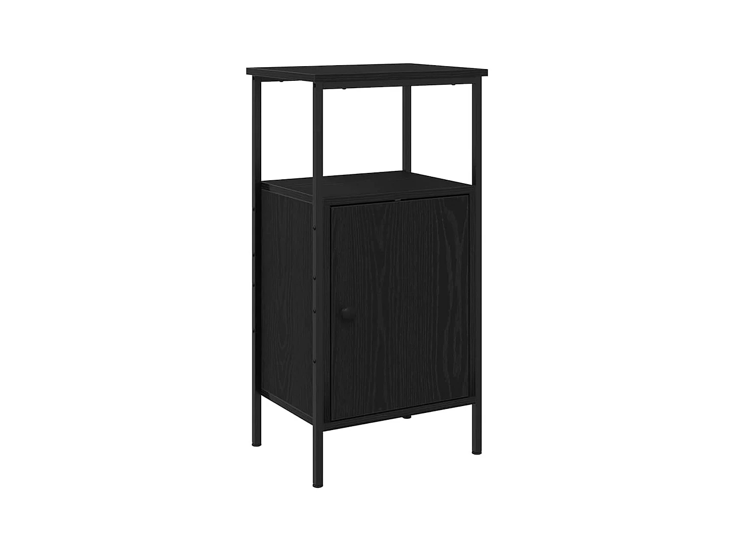 Meubles de chevet 2 pcs Chêne noir 41x31x80 cm Bois d'ingénierie