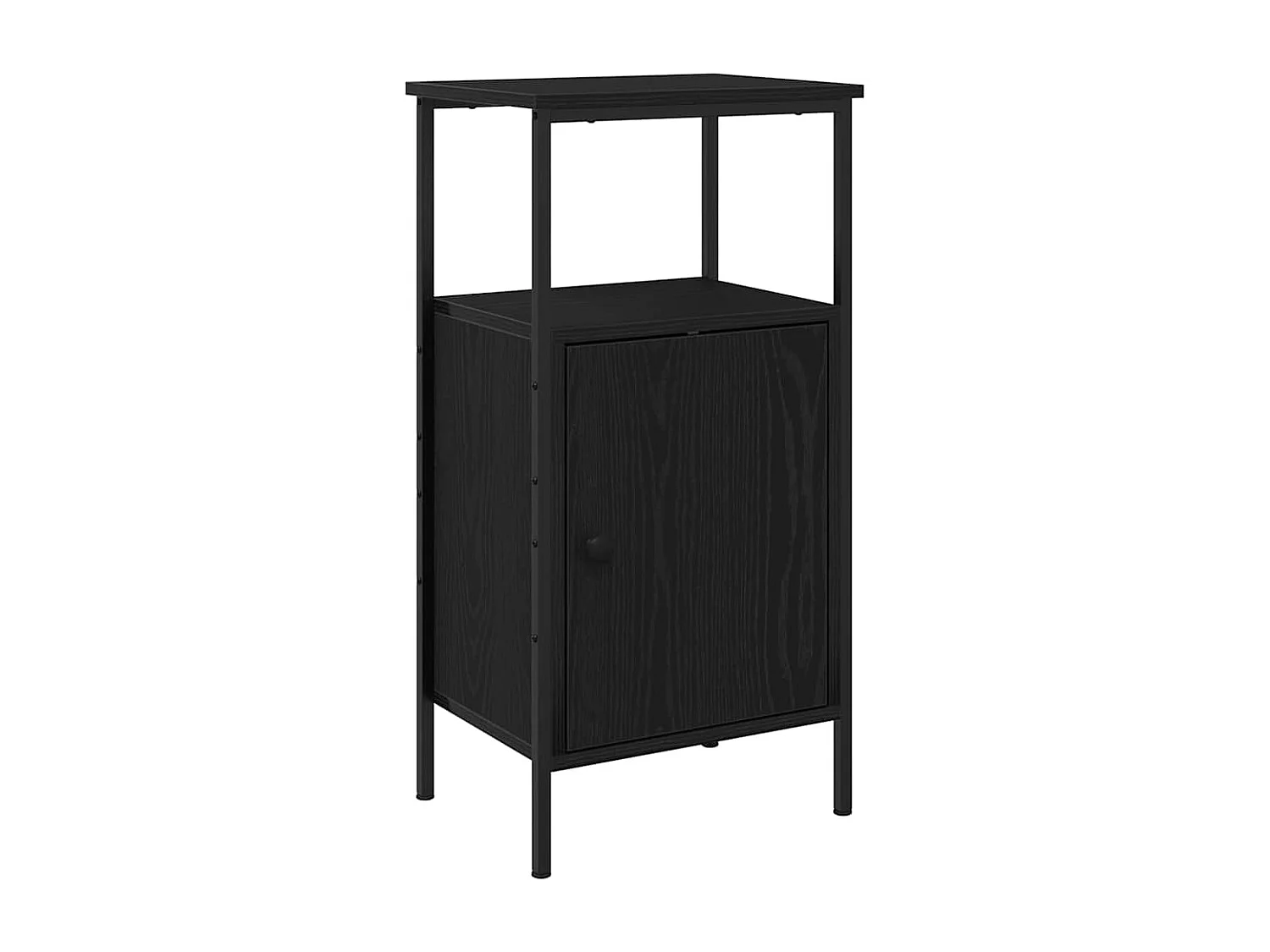 Meubles de chevet 2 pcs Chêne noir 41x31x80 cm Bois d'ingénierie