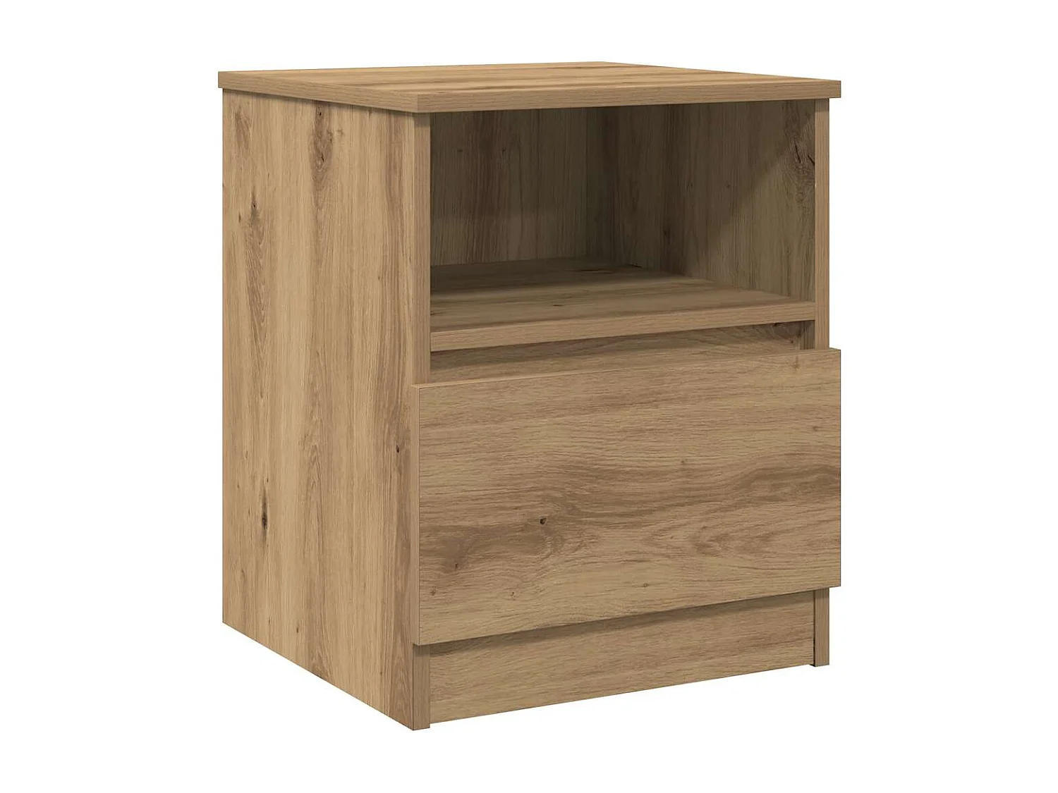 Tables chevet 2 pcs chêne artisanal 40x40x50 cm bois ingénierie