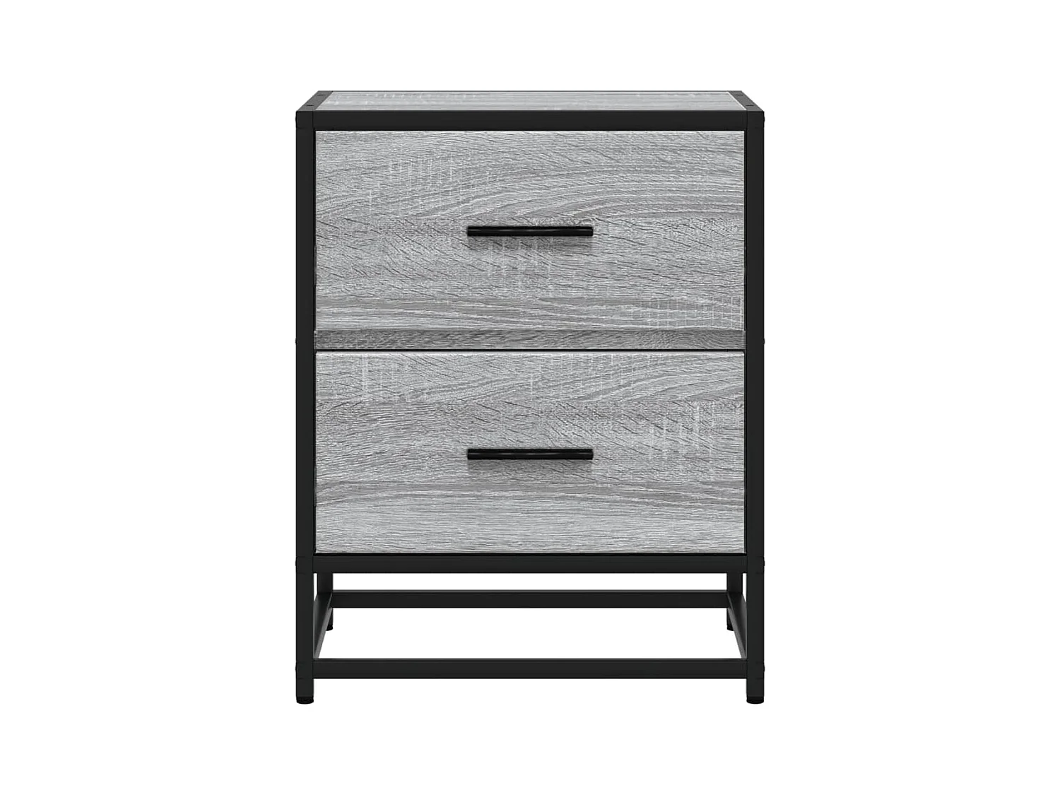 Comodini 2 pezzi grigio sonoma 40x31x50 cm in legno ingegnerizzato