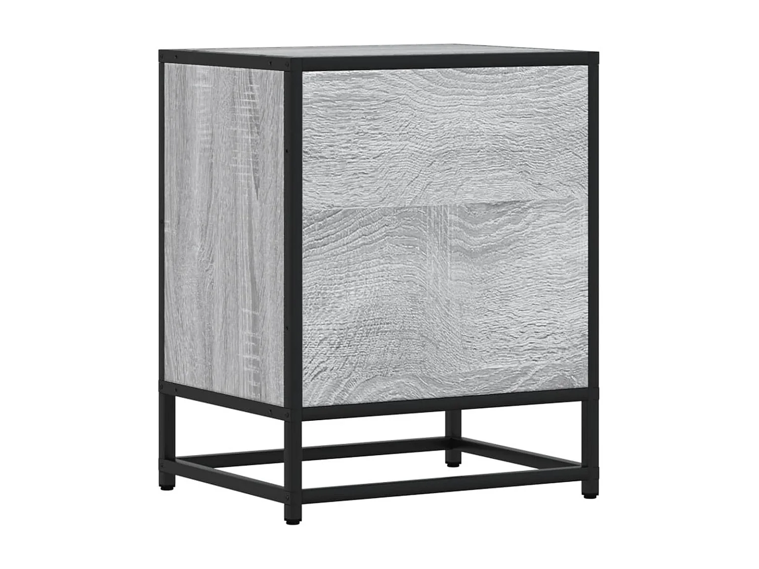 Mesitas de noche 2 piezas gris sonoma 40x31x50 cm madera de ingeniería