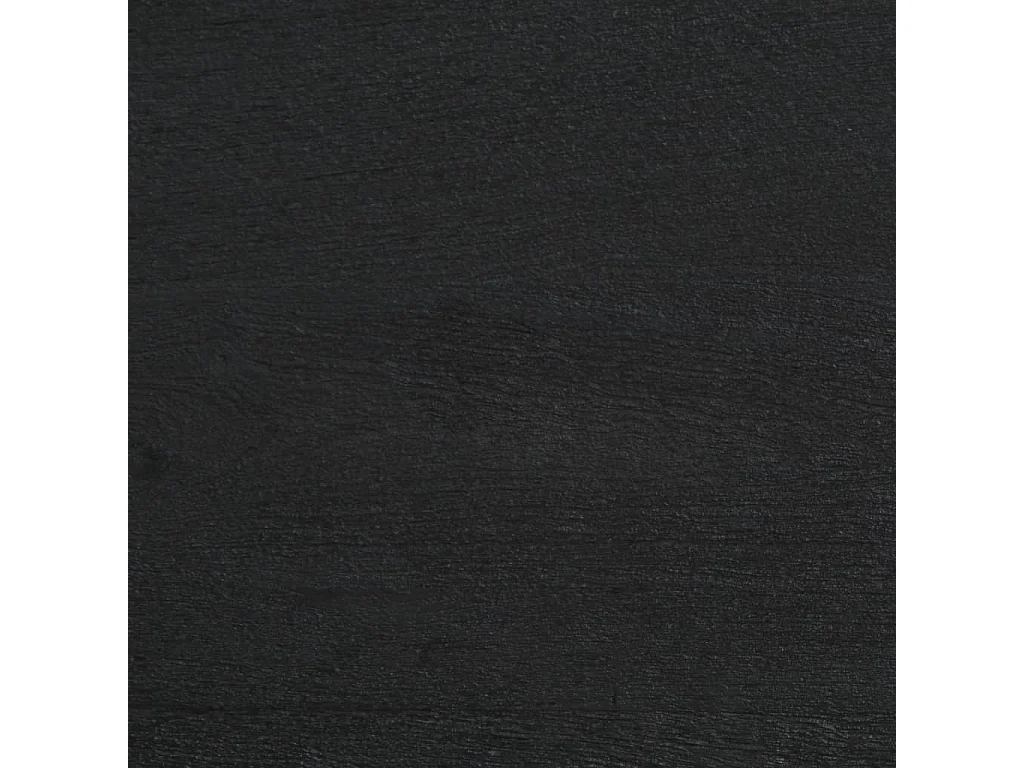 Table de chevet noir 50x33x60 cm bois d'ingénierie