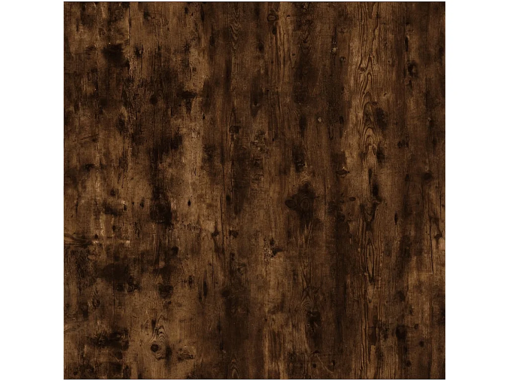 Comodino in rovere affumicato 57x55x36 cm in legno ingegnerizzato