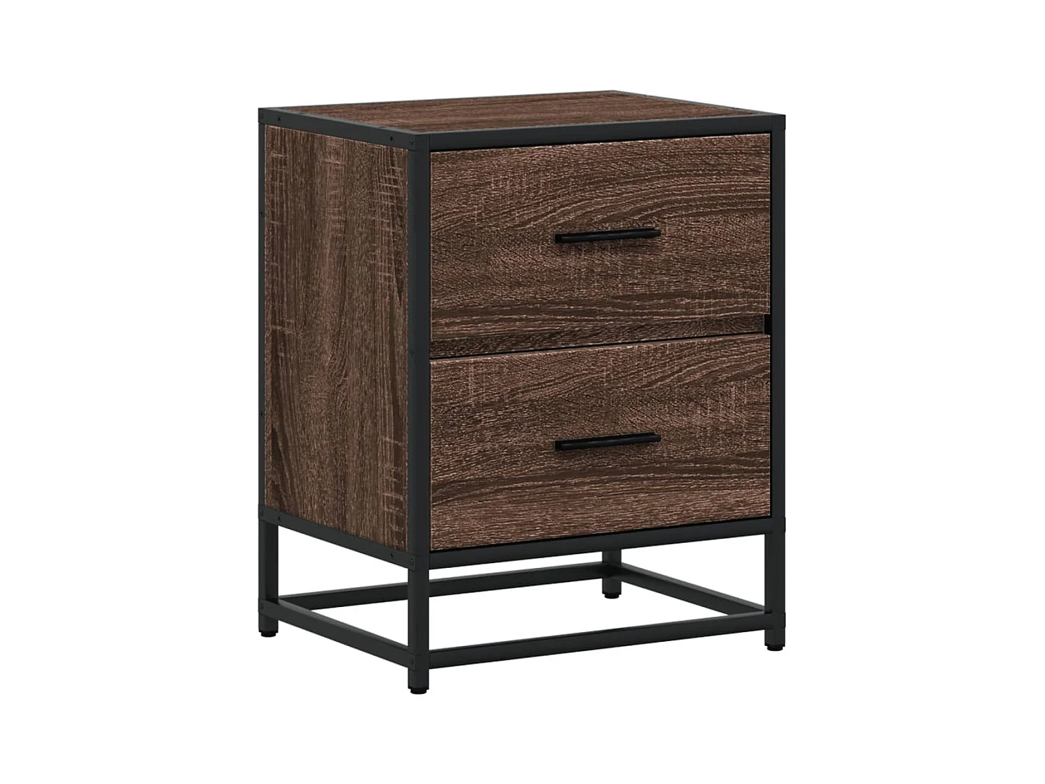 Tables de chevet 2 pcs chêne marron 40x31x50 cm bois ingénierie