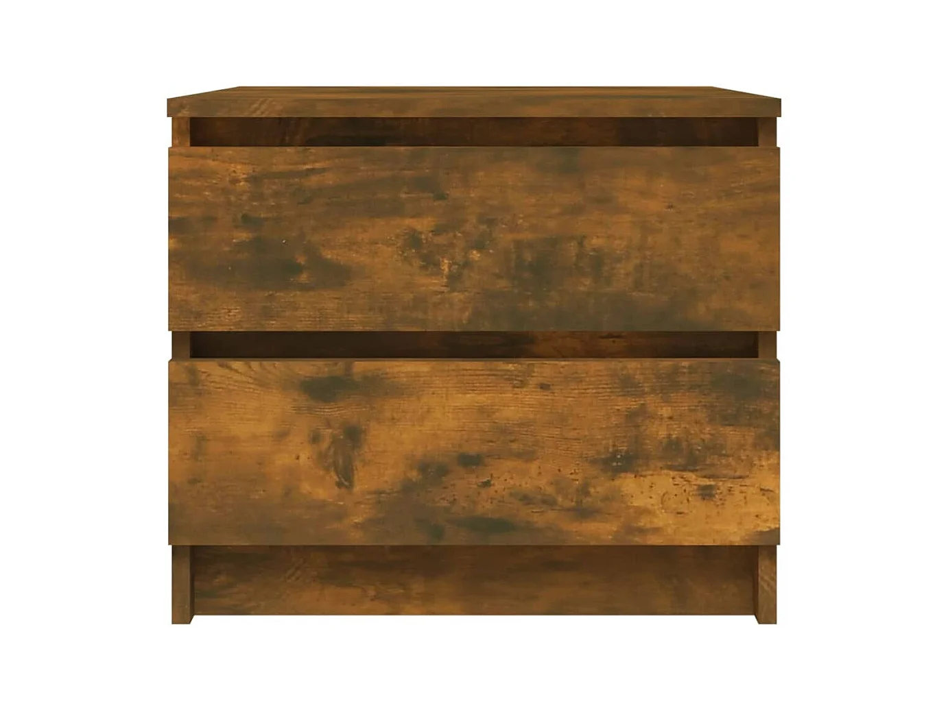 Tables de chevet 2pcs Chêne fumé 50x39x43,5cm Bois d'ingénierie