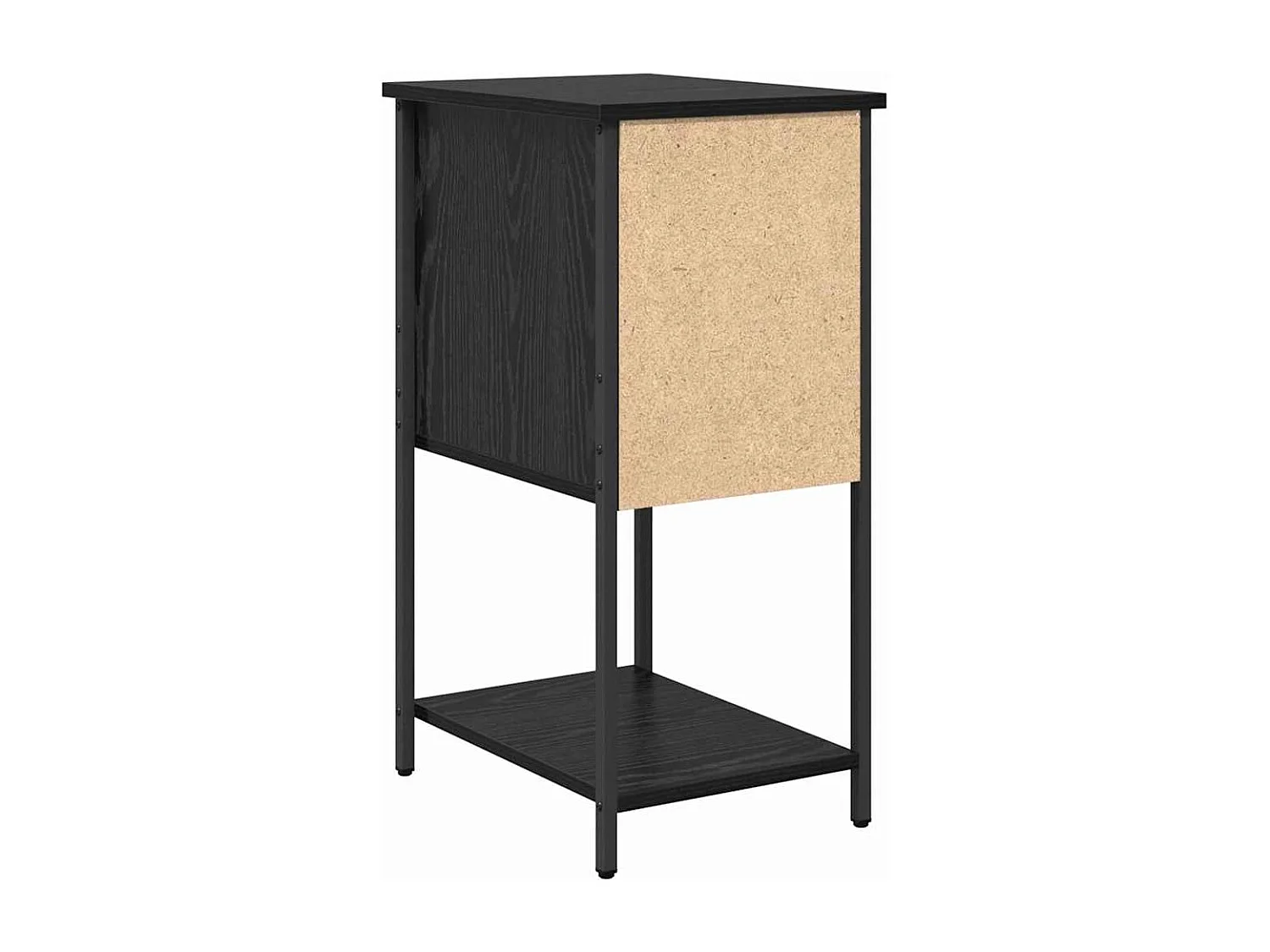 Cabinet de chevet avec tiroir 2 pcs Chêne noir 32 x 42 x 70 cm