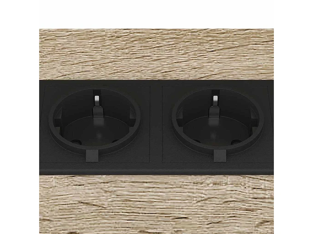 Armoires de chevet 2 pcs Chêne sonoma 38 x 30 x 48 cm