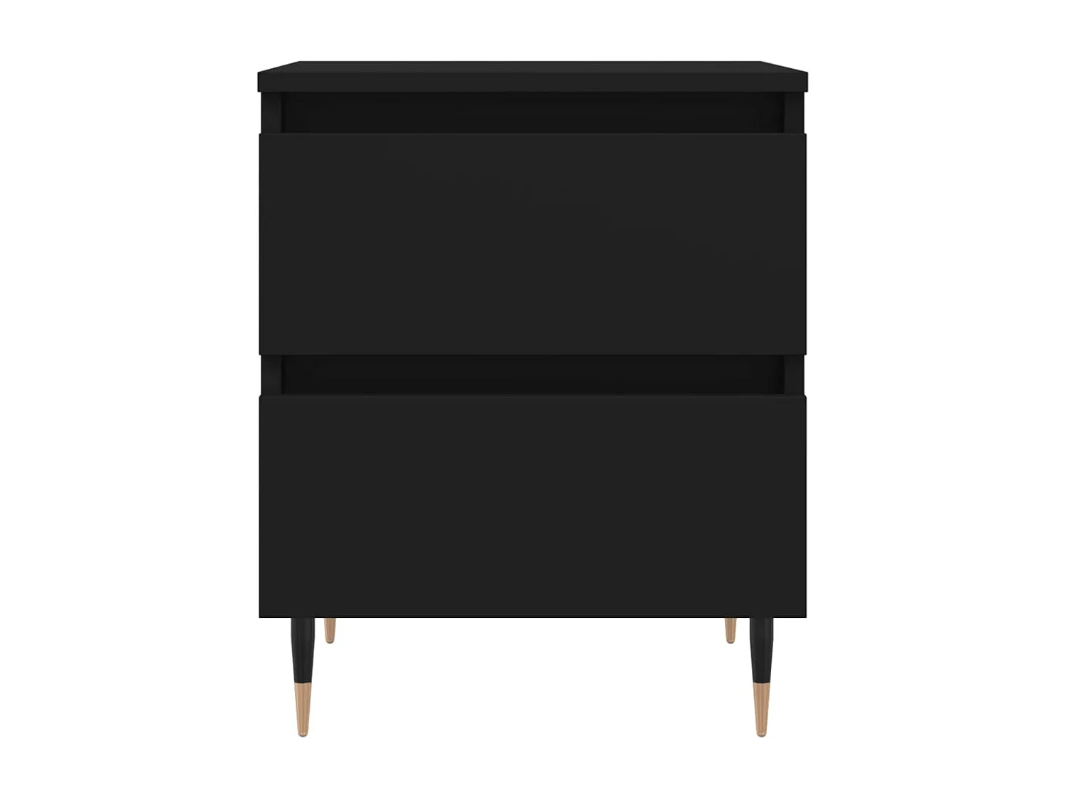 Table de chevet Noir 40x35x50 cm Bois d’ingénierie