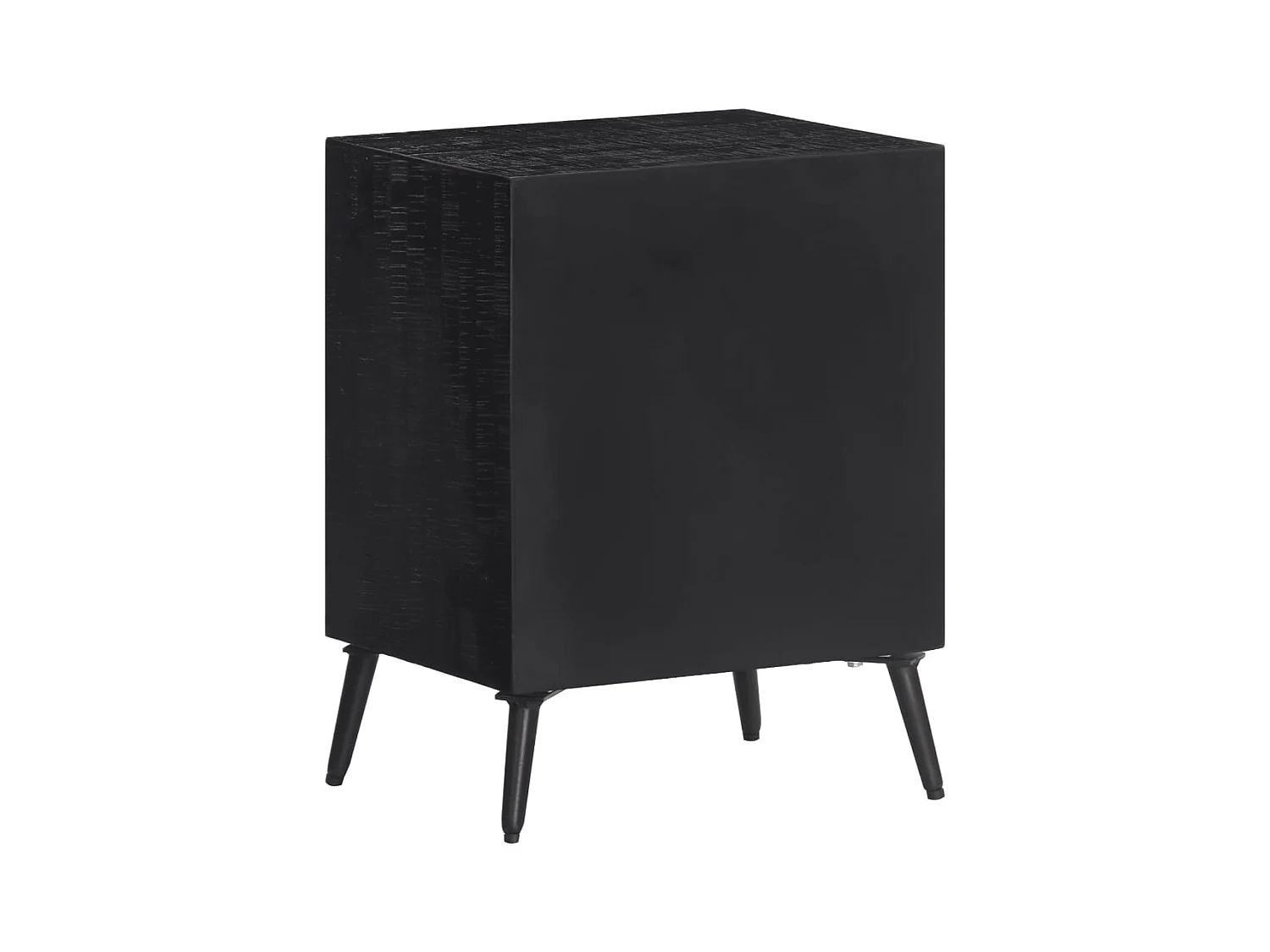 Mesita de noche 40x30x50 cm madera maciza de teca