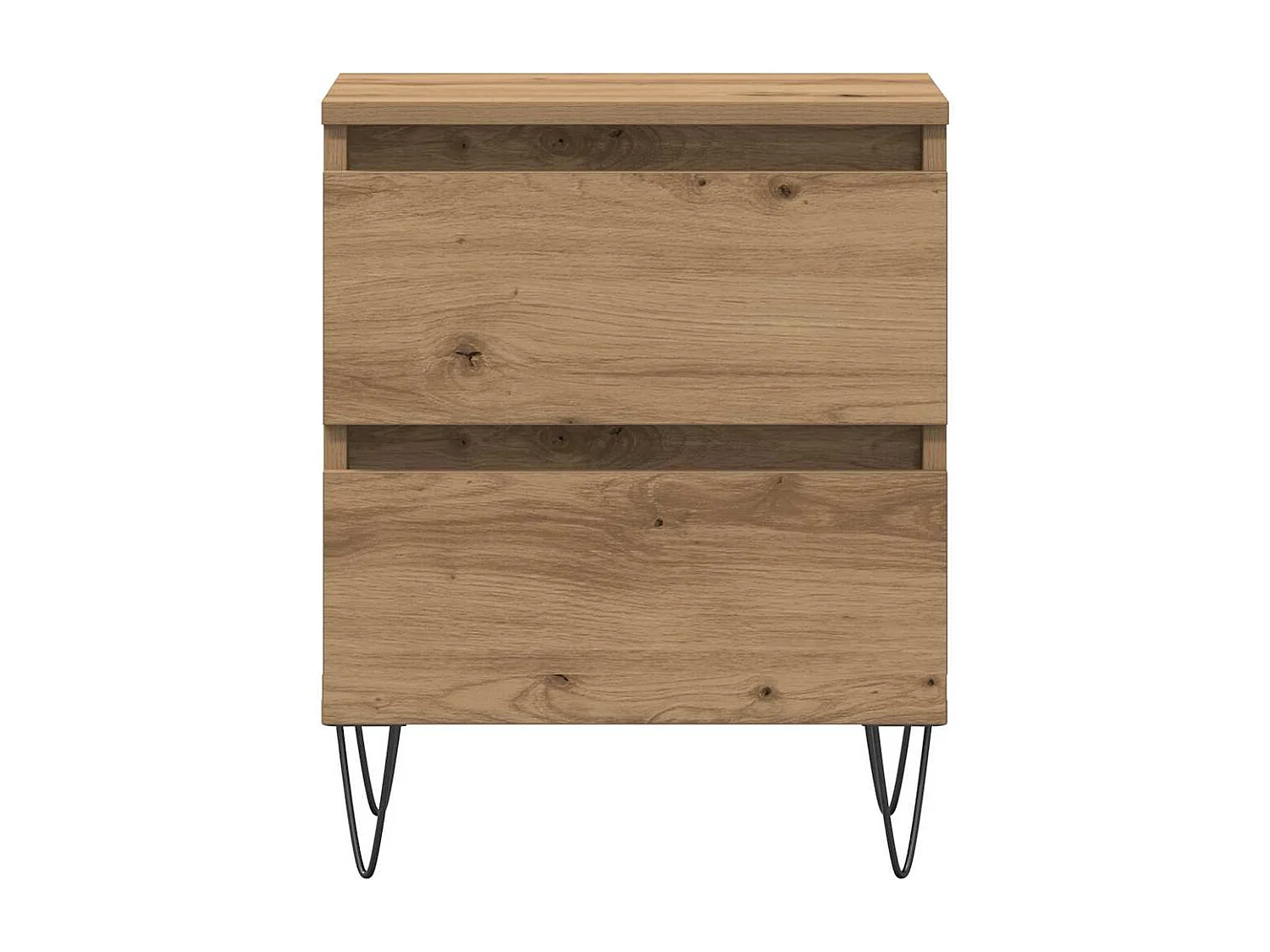 Nachtkastjes 2 stuks Eiken Artisan 40x35x50 cm Gereconstrueerd hout