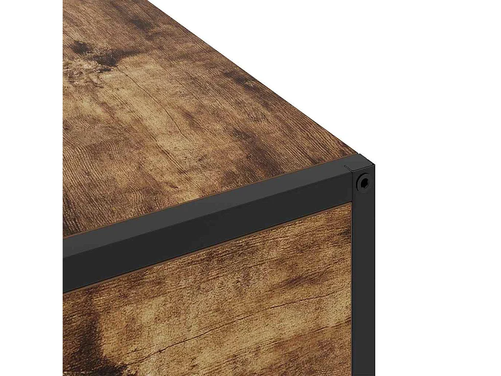 Cabinet de chevet Chêne fumé 40 x 27 x 76 cm Bois d'ingénierie