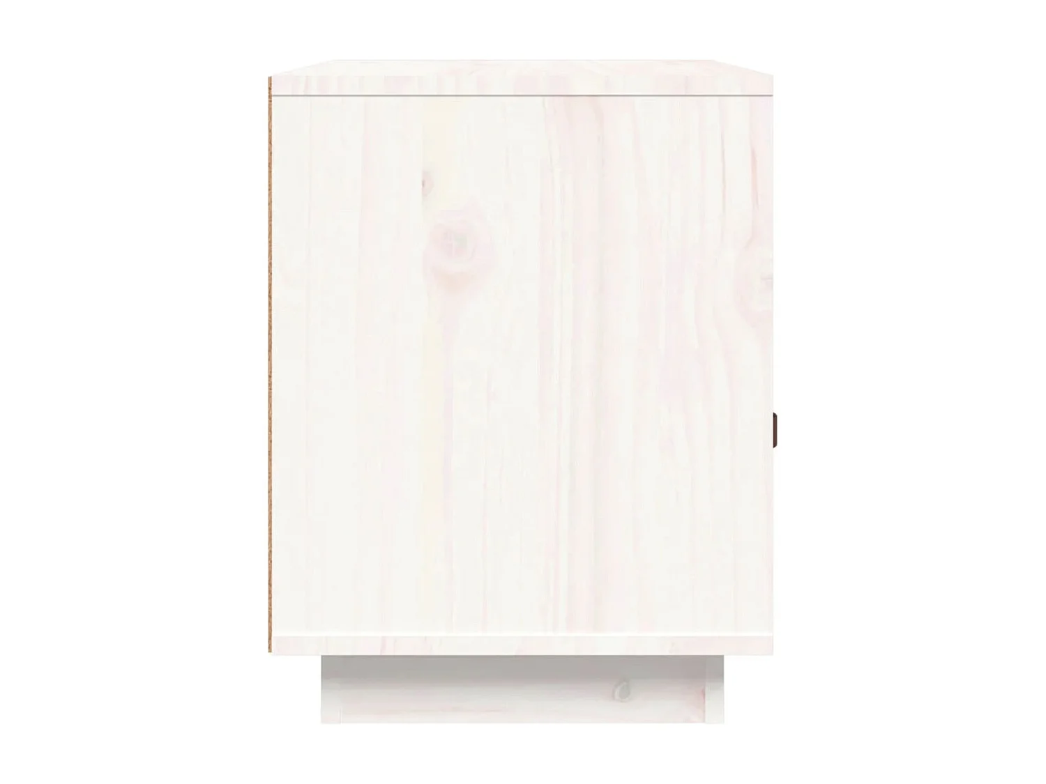 Tables de chevet 2 pcs Blanc 40x34x45 cm Bois de pin massif