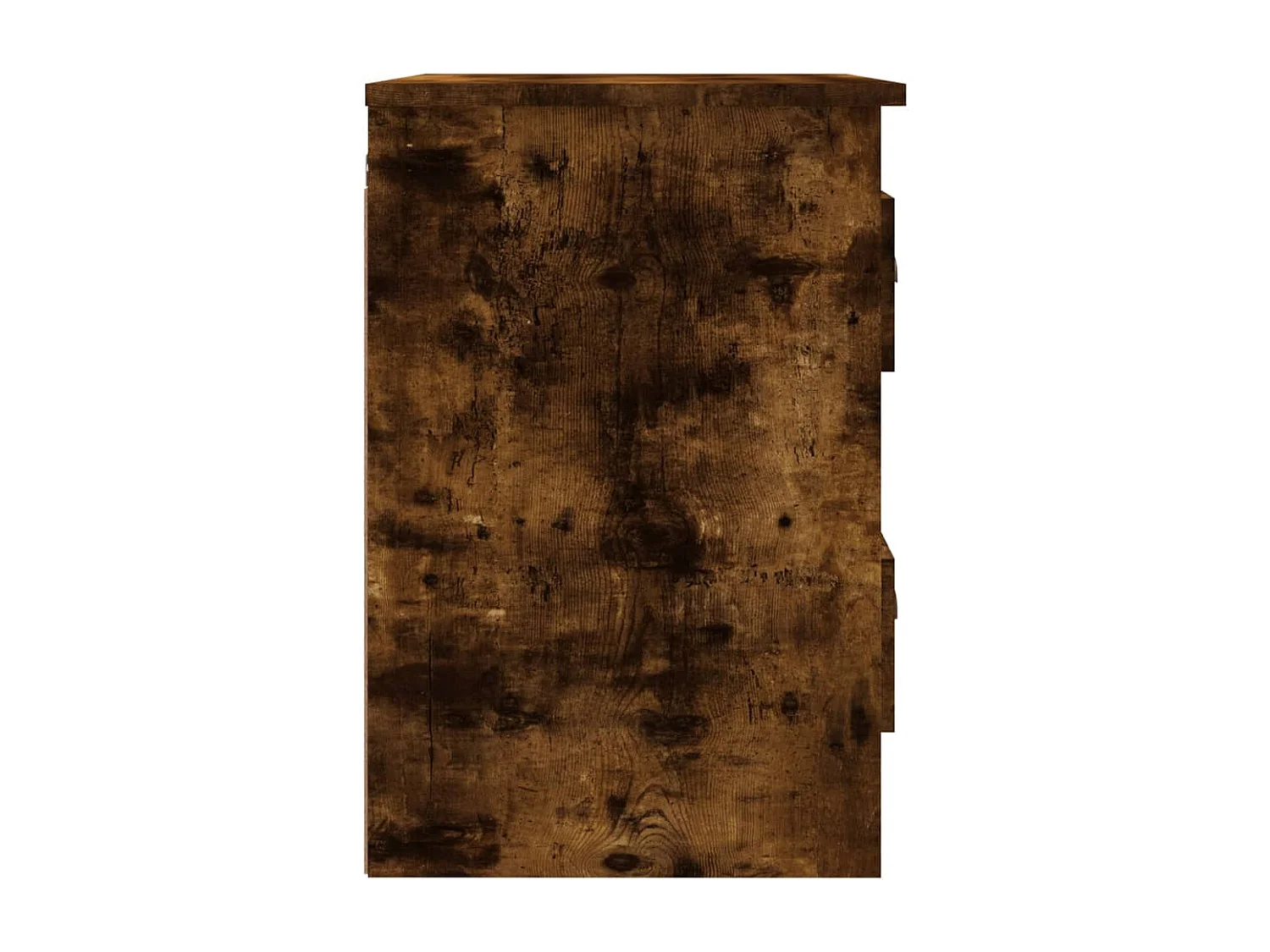 Tables de chevet murales 2 pcs chêne fumé 41,5x36x53 cm