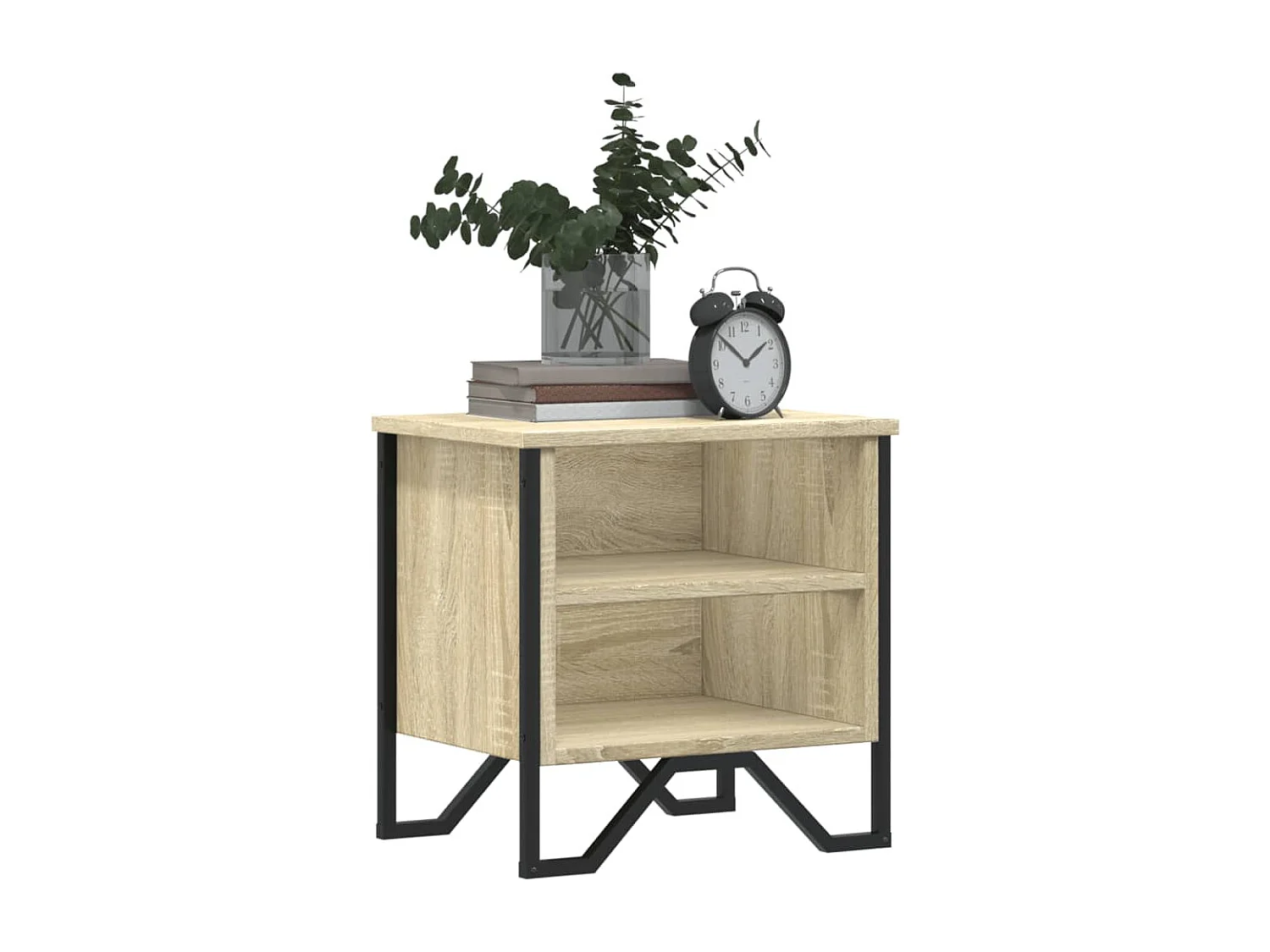 Tables de chevet 2pcs chêne sonoma 40x30x40cm bois d'ingénierie