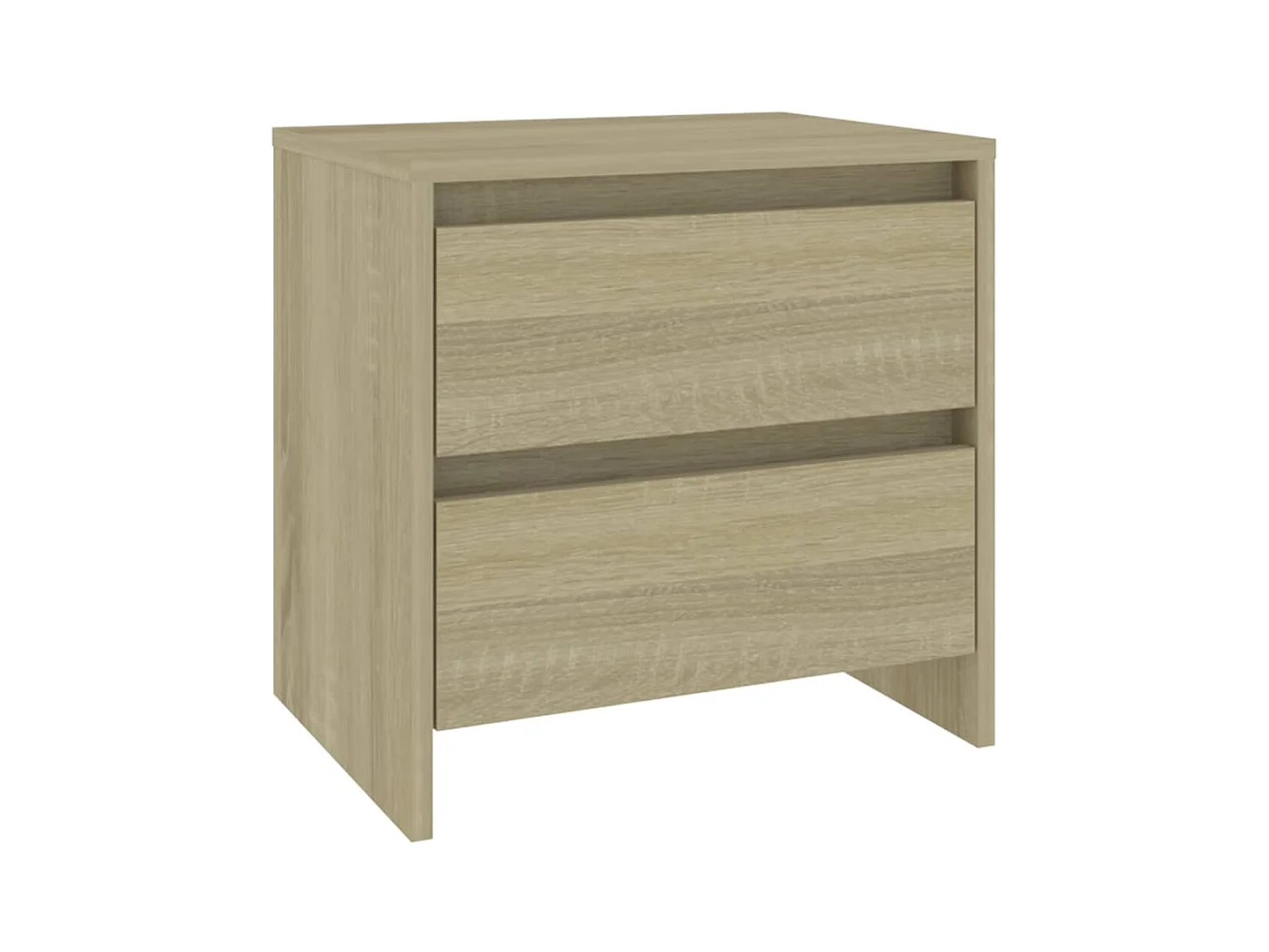 Tables de chevet 2 pcs chêne sonoma bois d'ingénierie