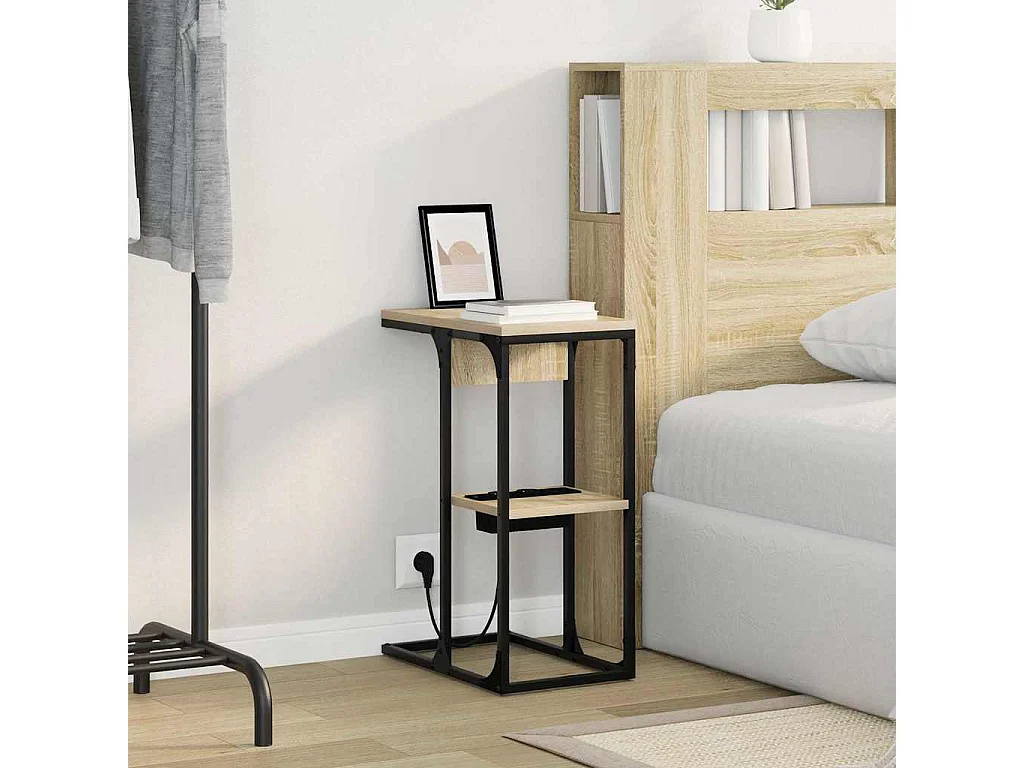 Comodino in rovere Sonoma 41,5 x 26 x 60,5 cm