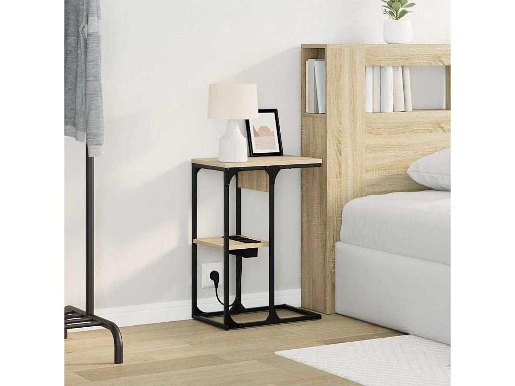 Comodino in rovere Sonoma 41,5 x 26 x 60,5 cm