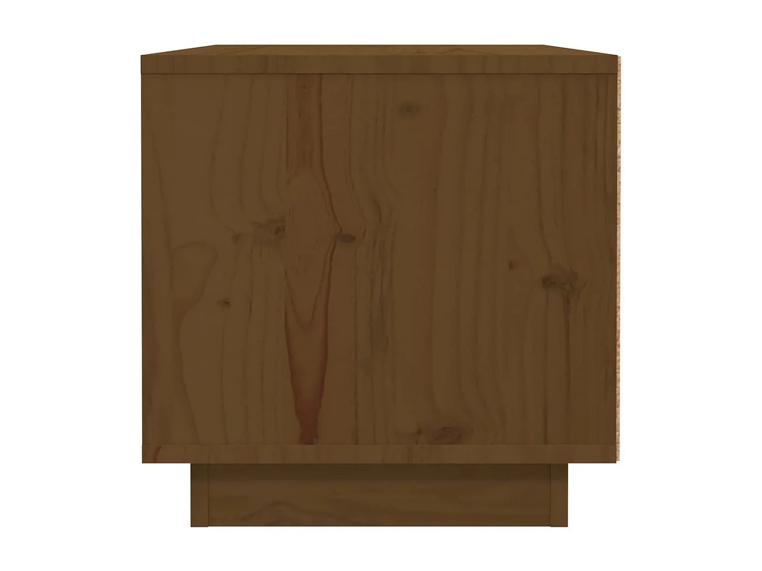 Tables de chevet 2pcs Marron miel 40x34x35cm Bois de pin massif