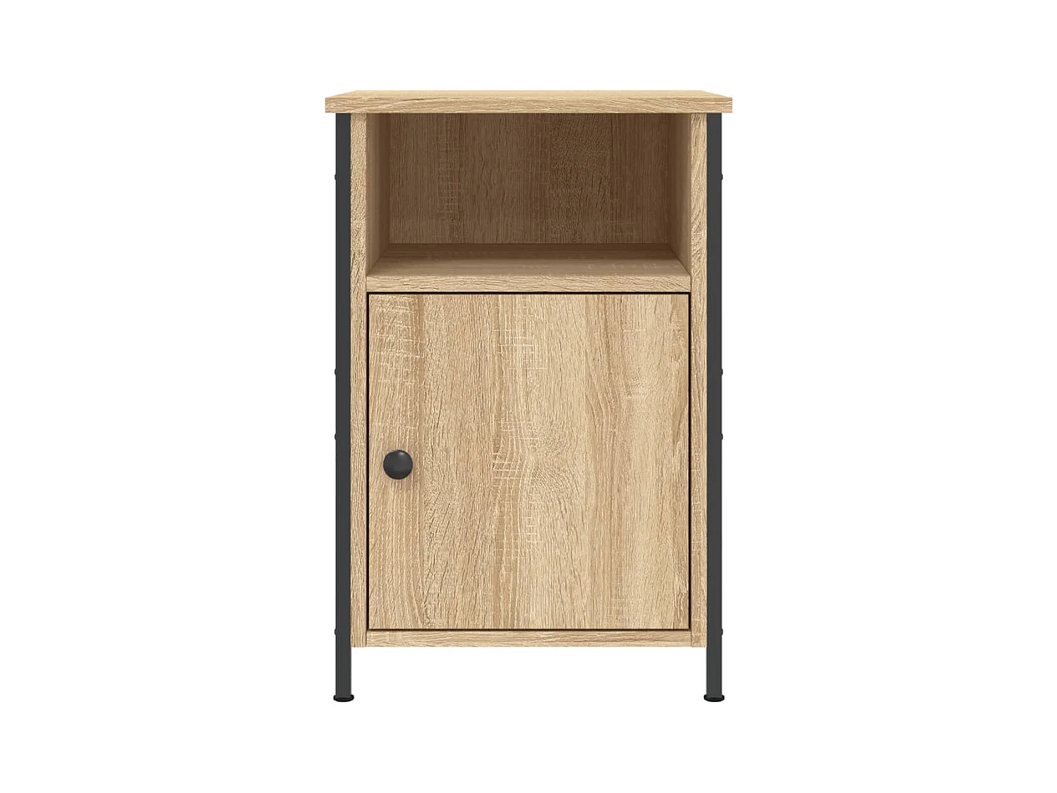 Sonoma eiken nachtkastje 40x42x60 cm bewerkt hout