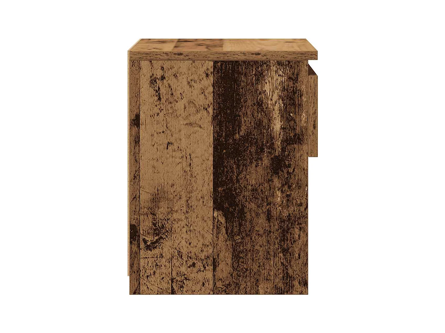 Tables de chevet 2 pcs vieux bois 40x30x39 cm bois ingénierie