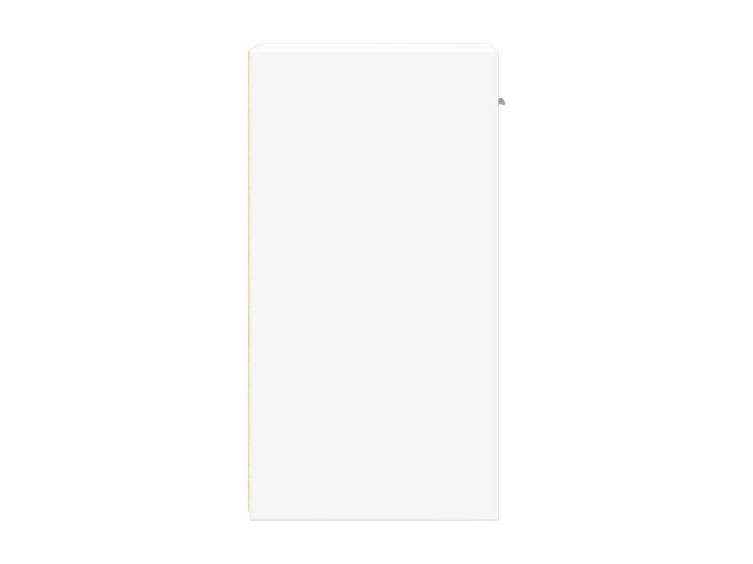 Tables de chevet 2 pcs blanc 35x34x65 cm bois d'ingénierie