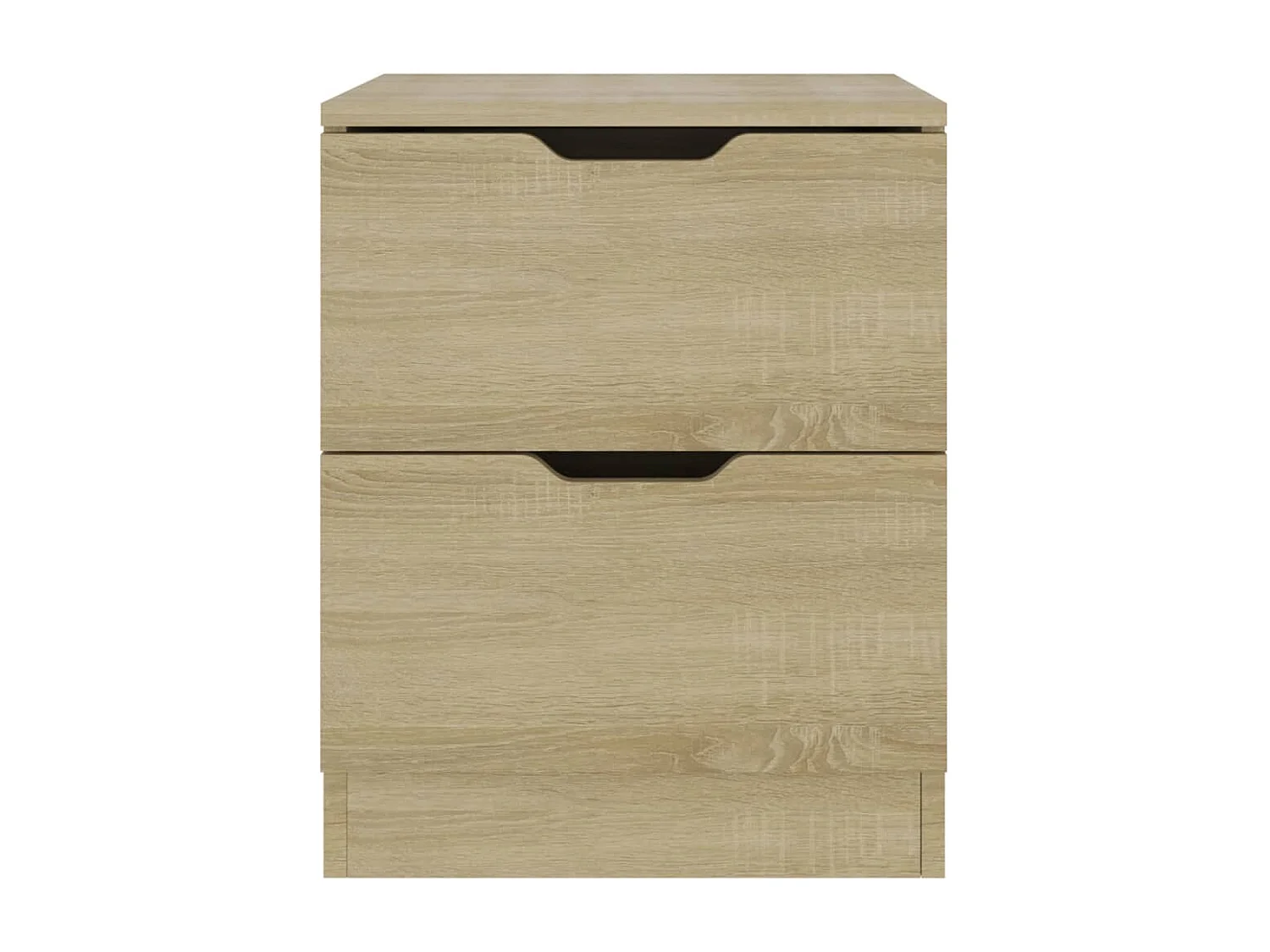 Comodino in rovere Sonoma 40x40x50 cm in legno ingegnerizzato