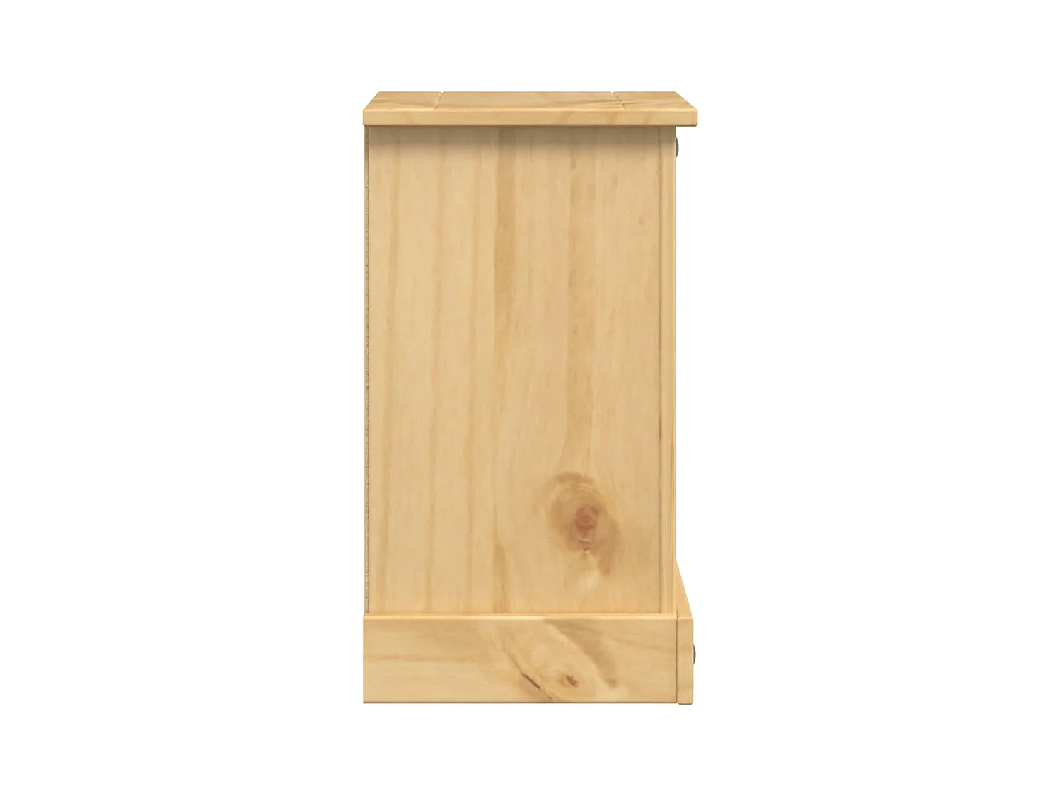 Table de chevet Corona 35x32,5x58 cm bois de pin massif
