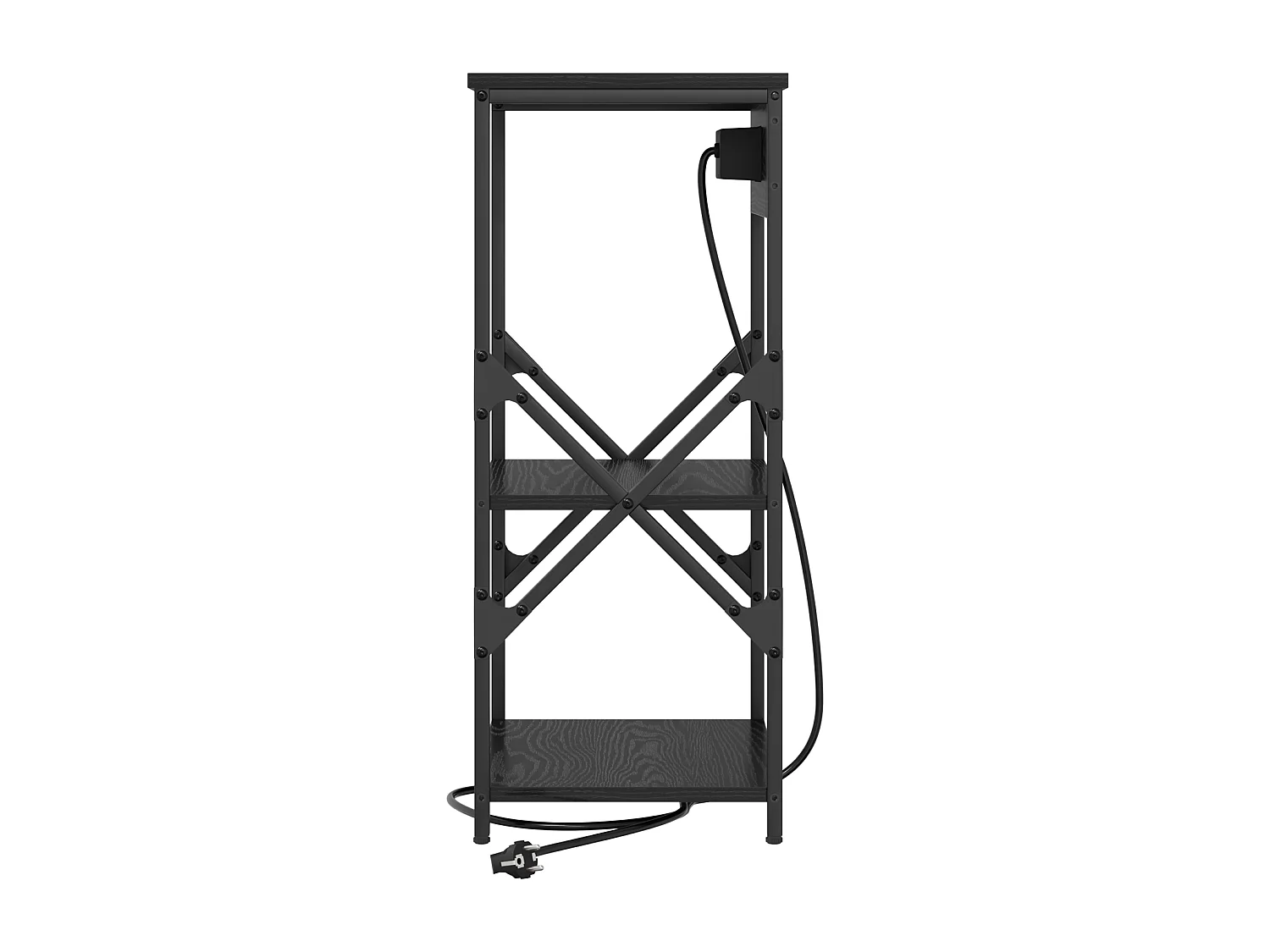 Armoires de chevet 2 pcs Chêne noir 41 x 31 x 76 cm