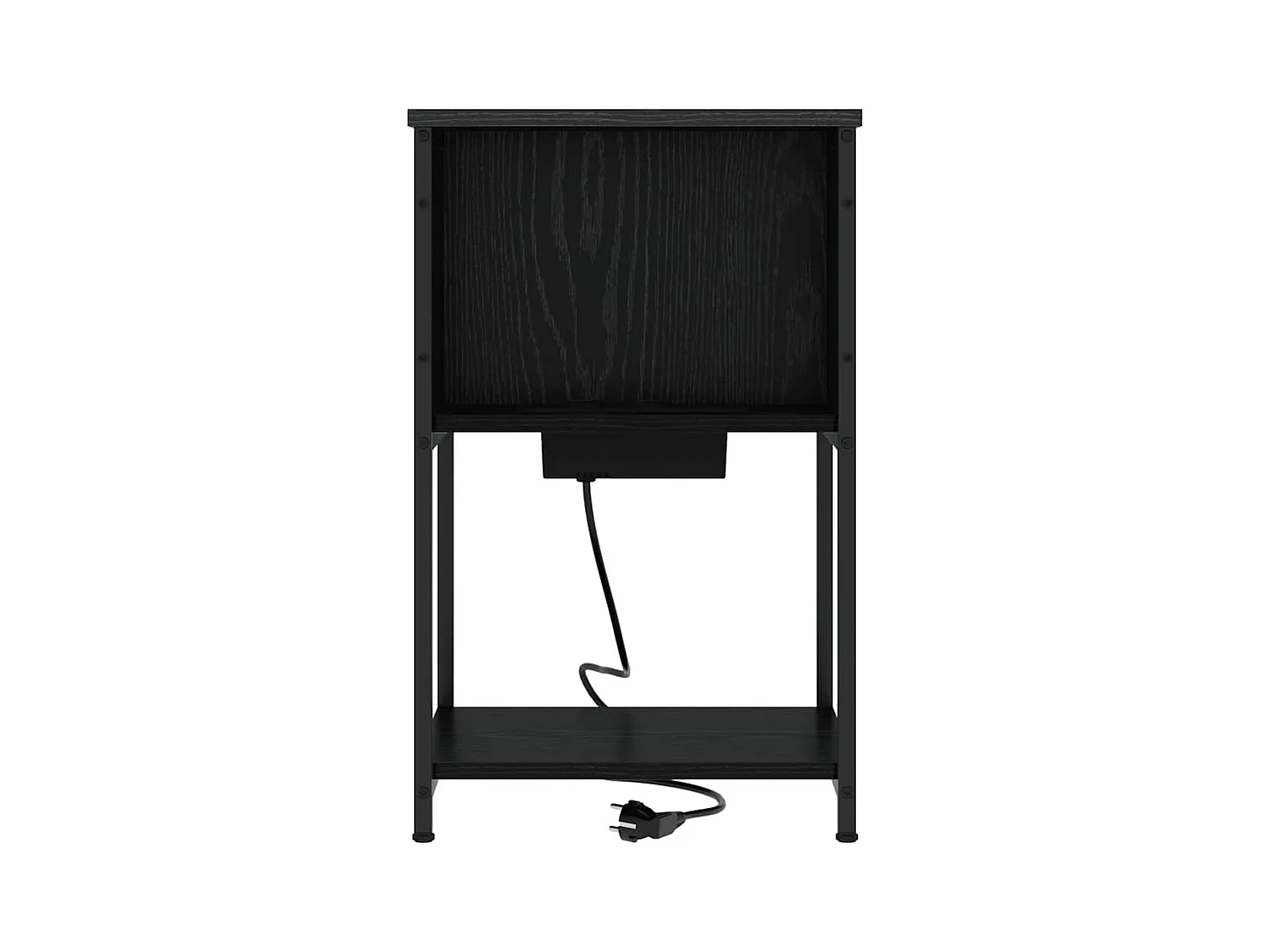 Cabinet de chevet 2 pcs Chêne noir 38 x 31 x 61 cm