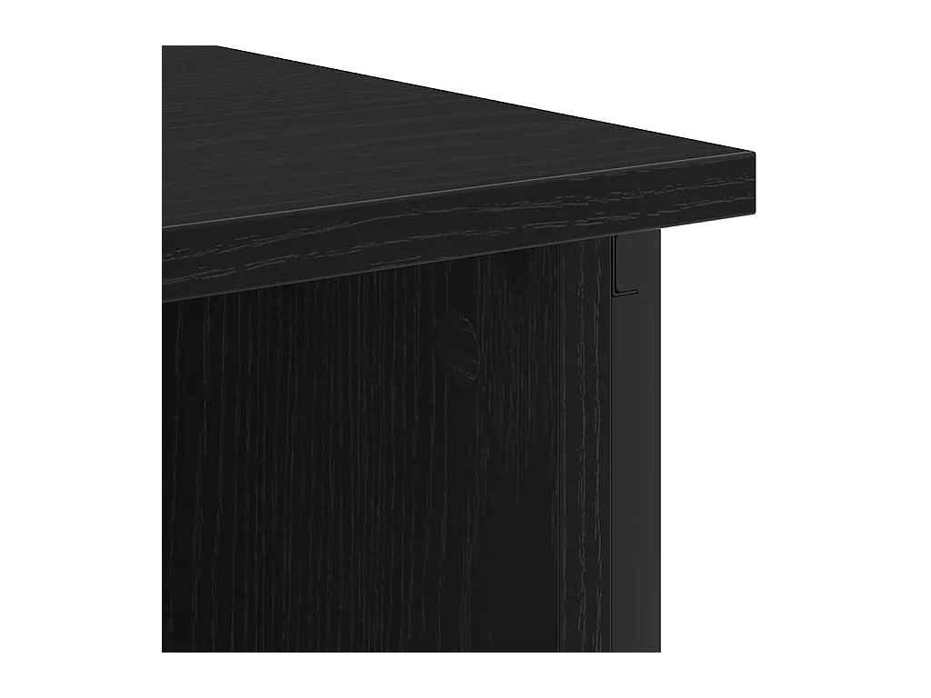 Cabinet de chevet 2 pcs Chêne noir 38 x 31 x 61 cm