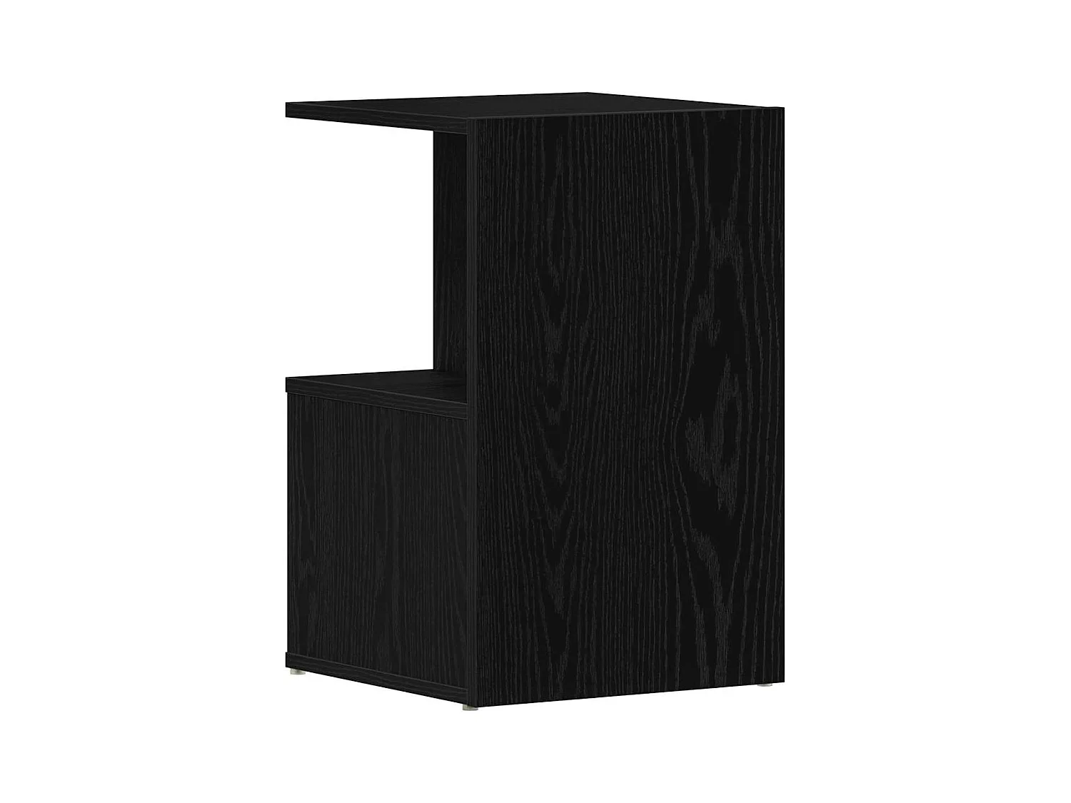 Tables de chevet 2 pcs Chêne noir 35x35x55 cm Bois manufacturé
