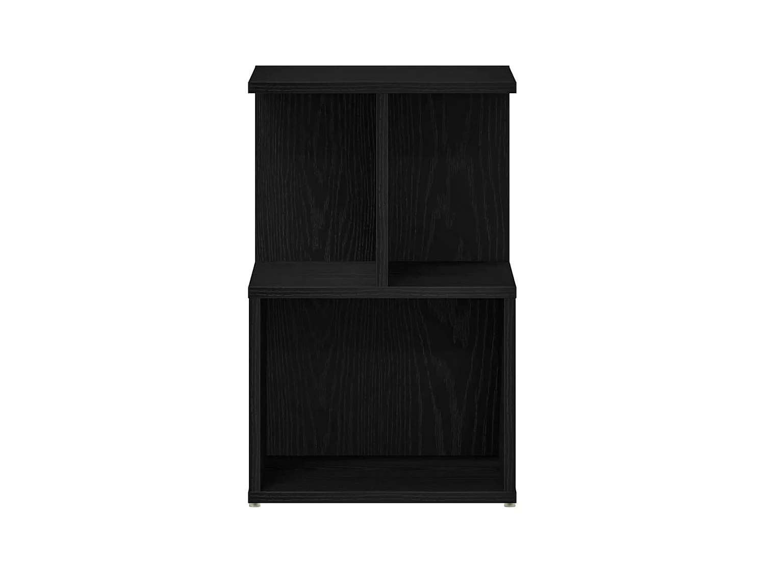 Tables de chevet 2 pcs Chêne noir 35x35x55 cm Bois manufacturé