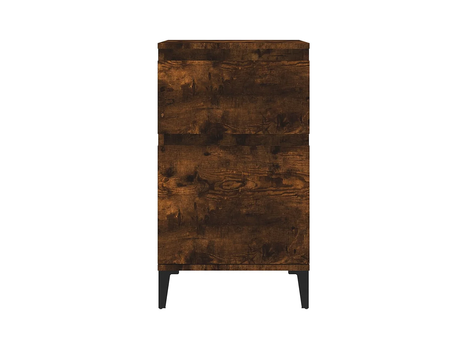 Comodino in rovere affumicato 40x35x70 cm