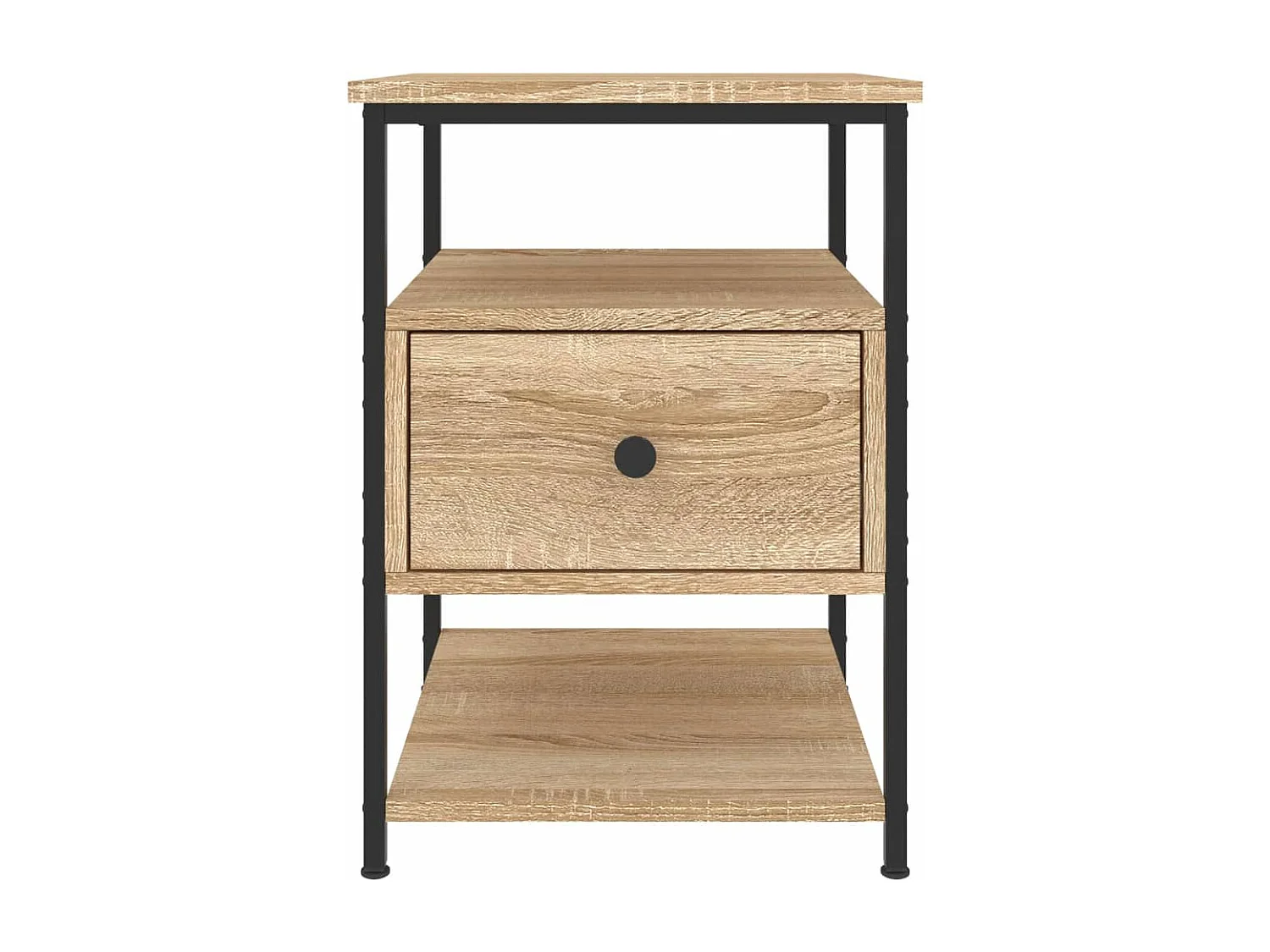 Sonoma eiken nachtkastje 40x42x56 cm bewerkt hout