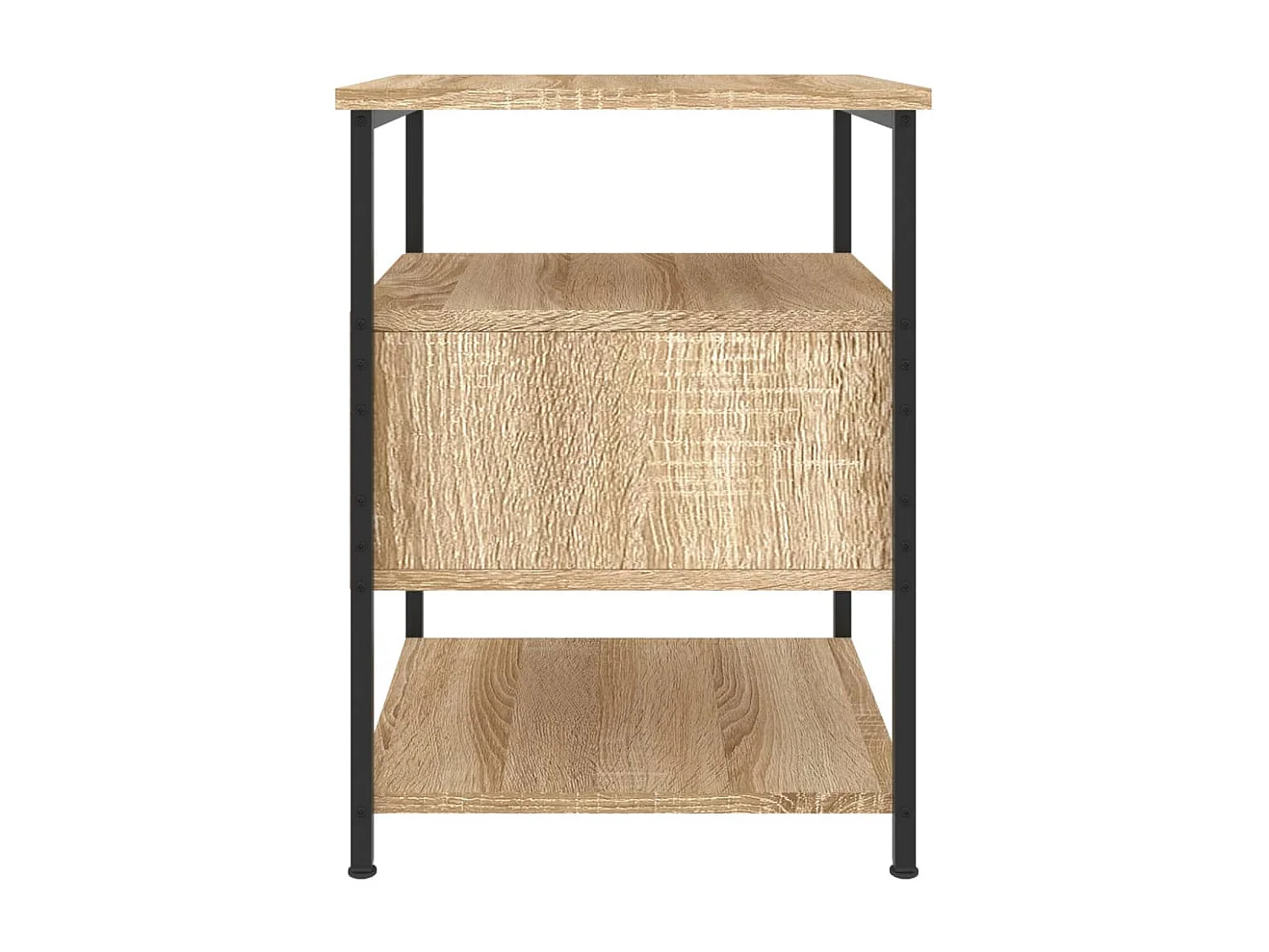 Sonoma eiken nachtkastje 40x42x56 cm bewerkt hout