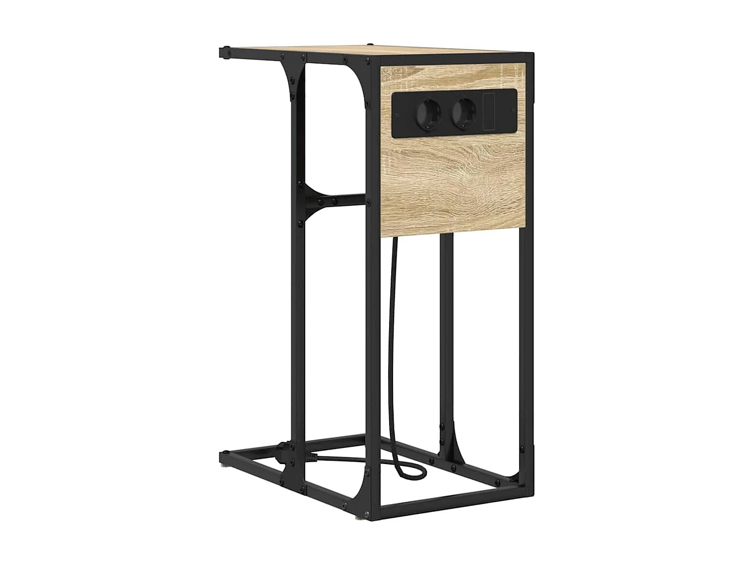 Table de chevet Chêne sonoma 41.5 x 26 x 60.5 cm